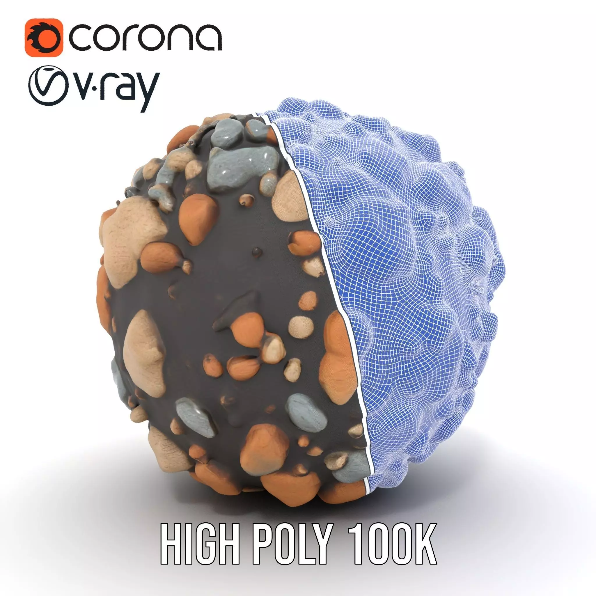 Rustic Rock Texture model pack Texture_34