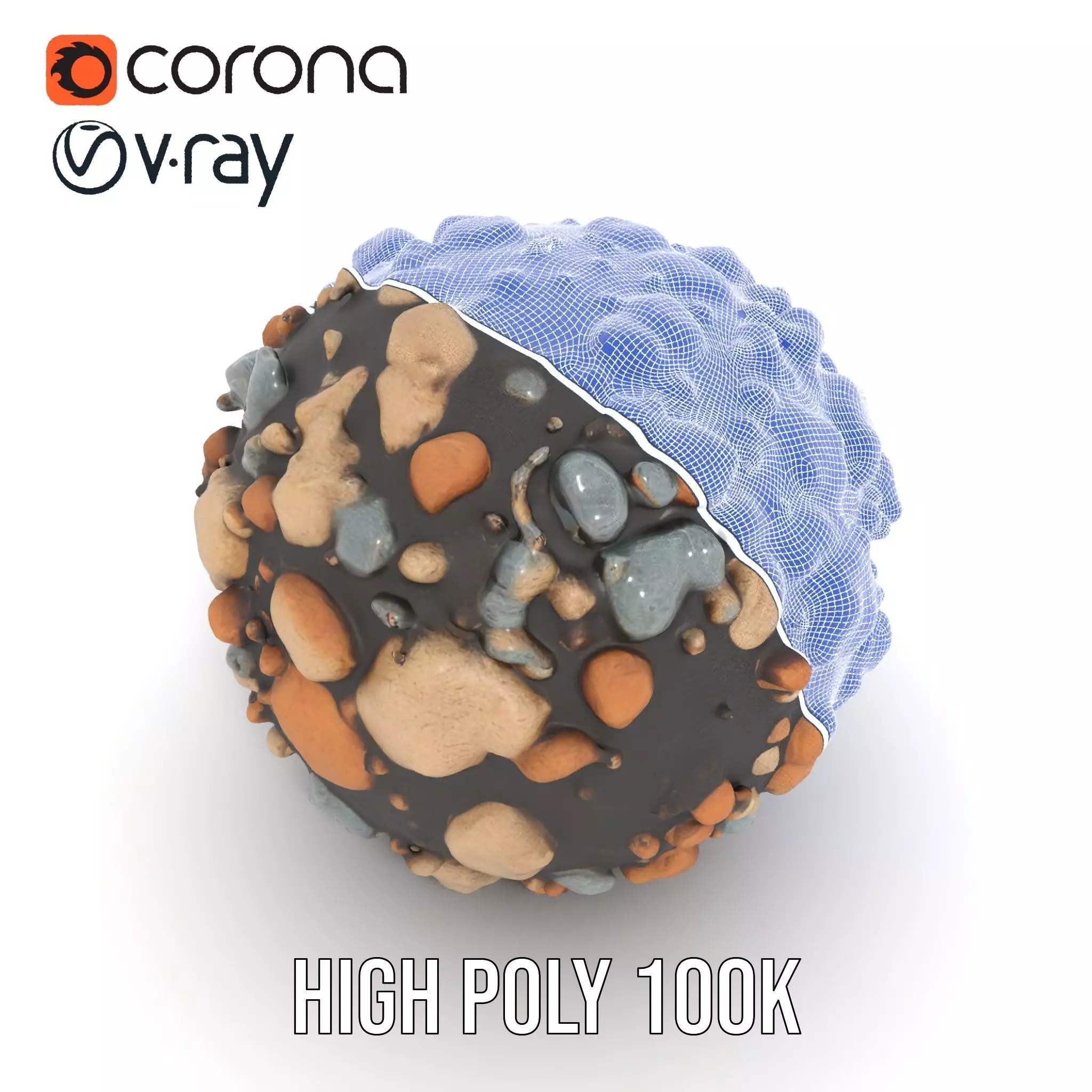 Rustic Rock Texture model pack Texture_33