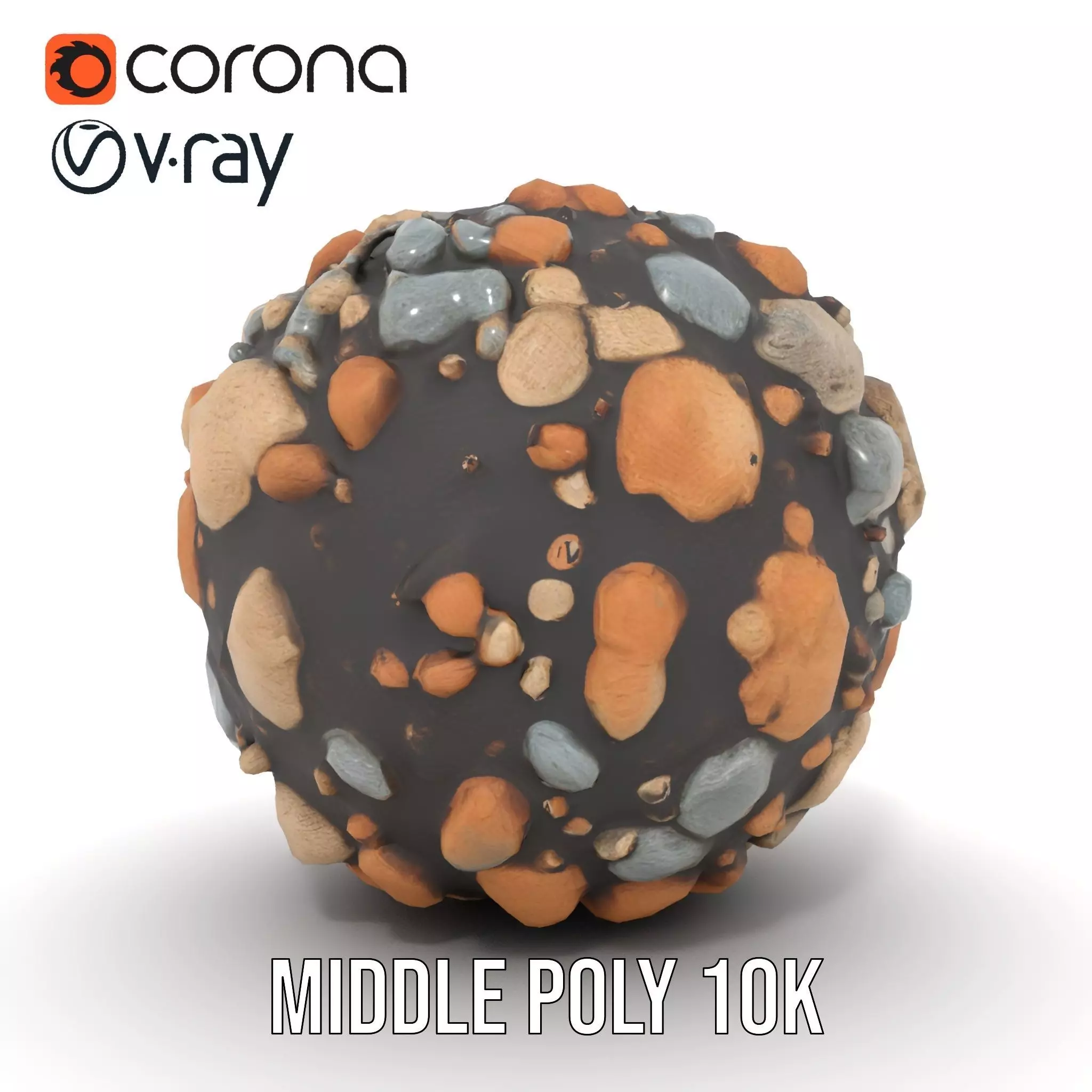 Rustic Rock Texture model pack Texture_18