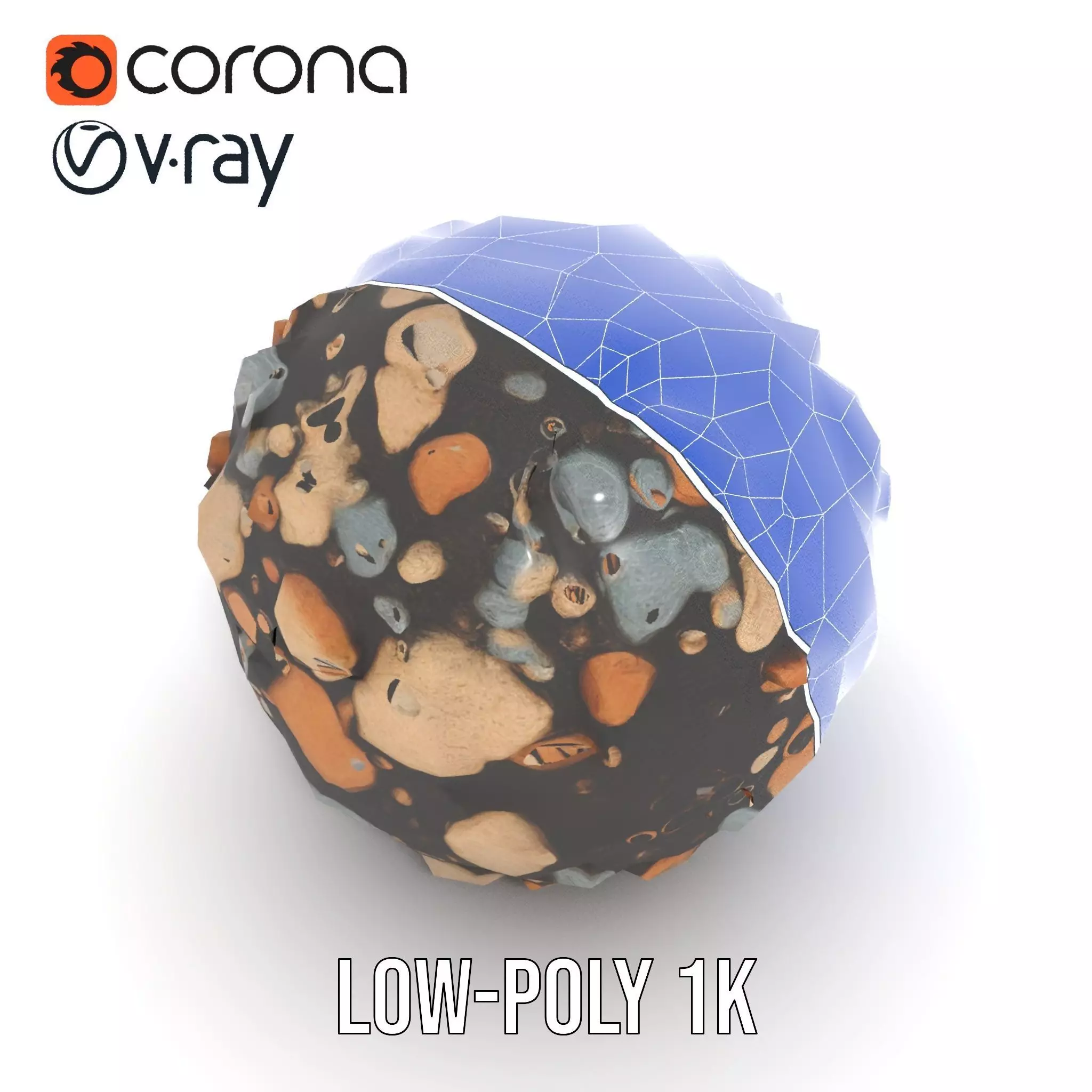 Rustic Rock Texture model pack Texture_25