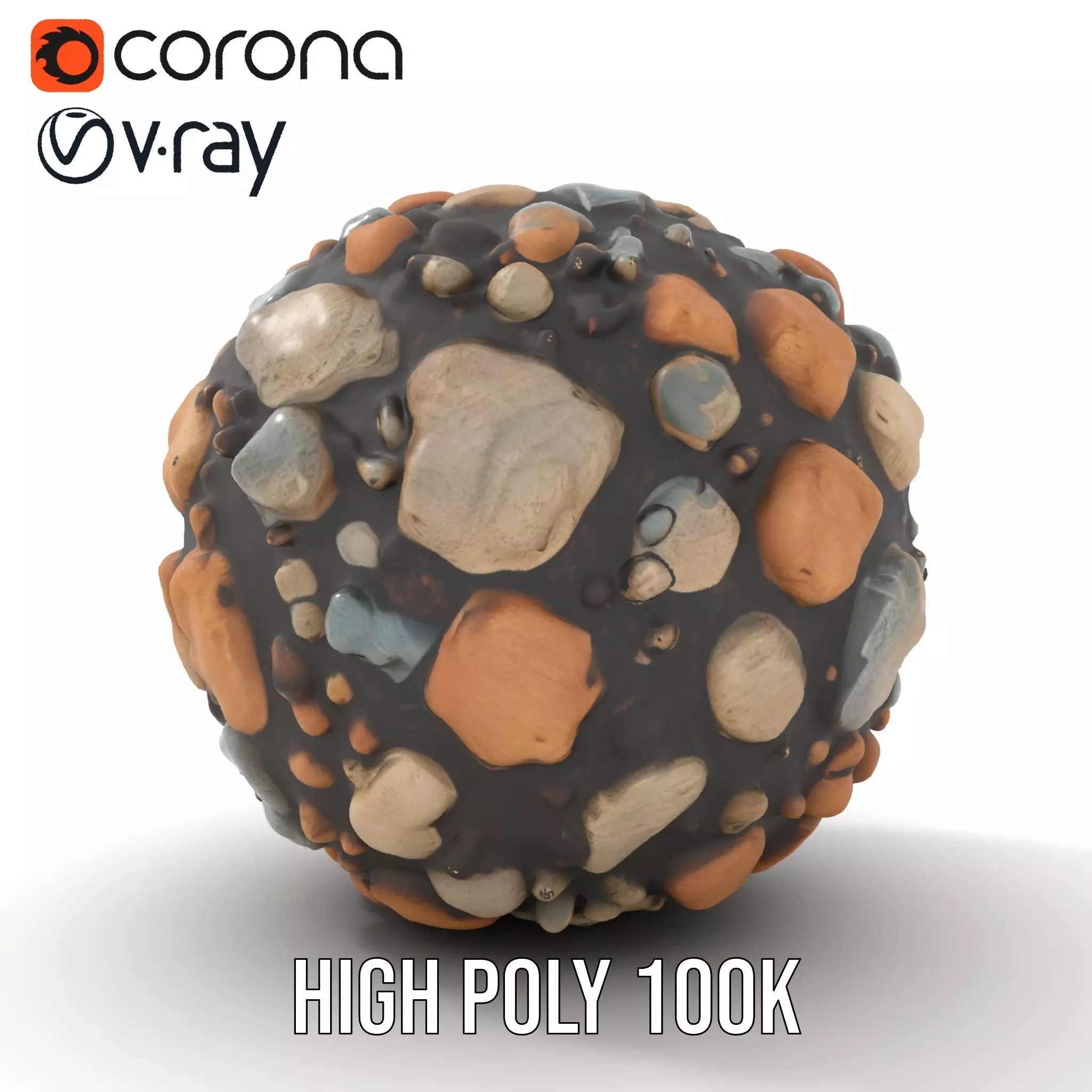 Rustic Rock Texture model pack Texture_23