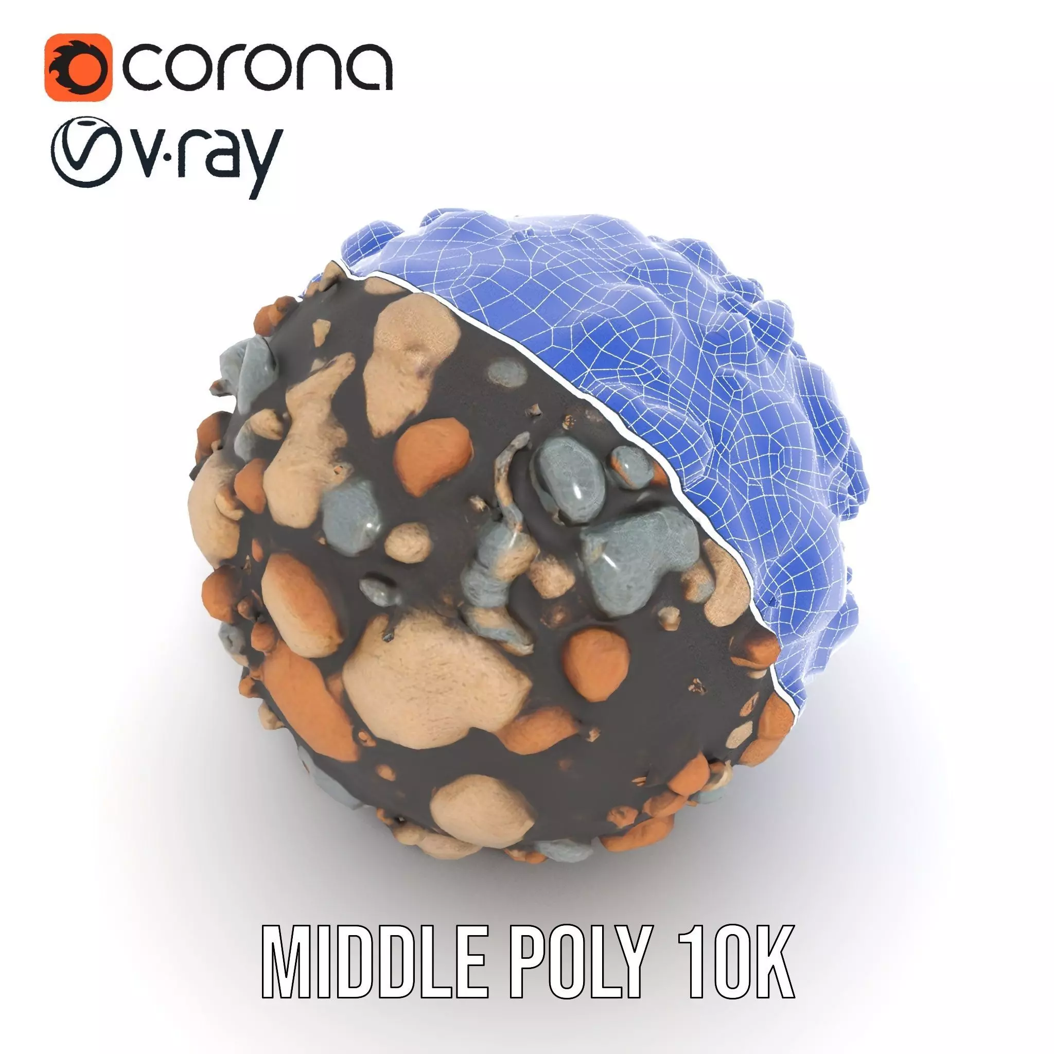 Rustic Rock Texture model pack Texture_29