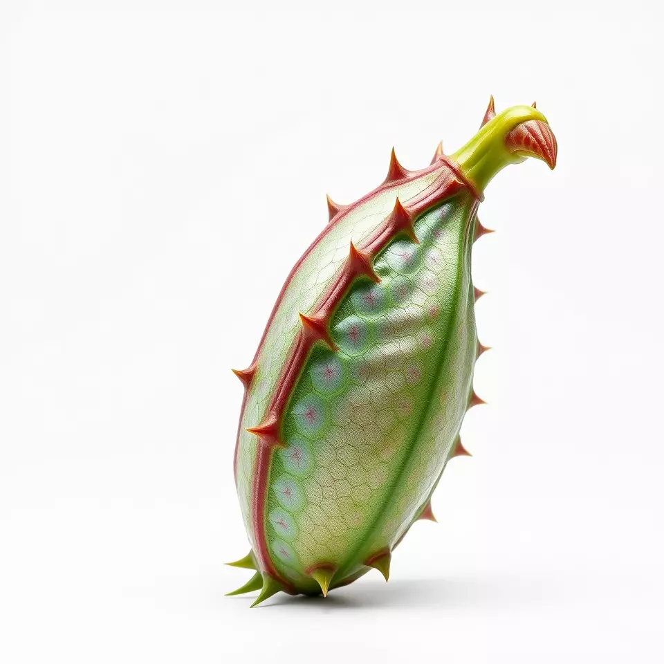 Spiky Fantasy Pod model pack Low-poly 3D model_2