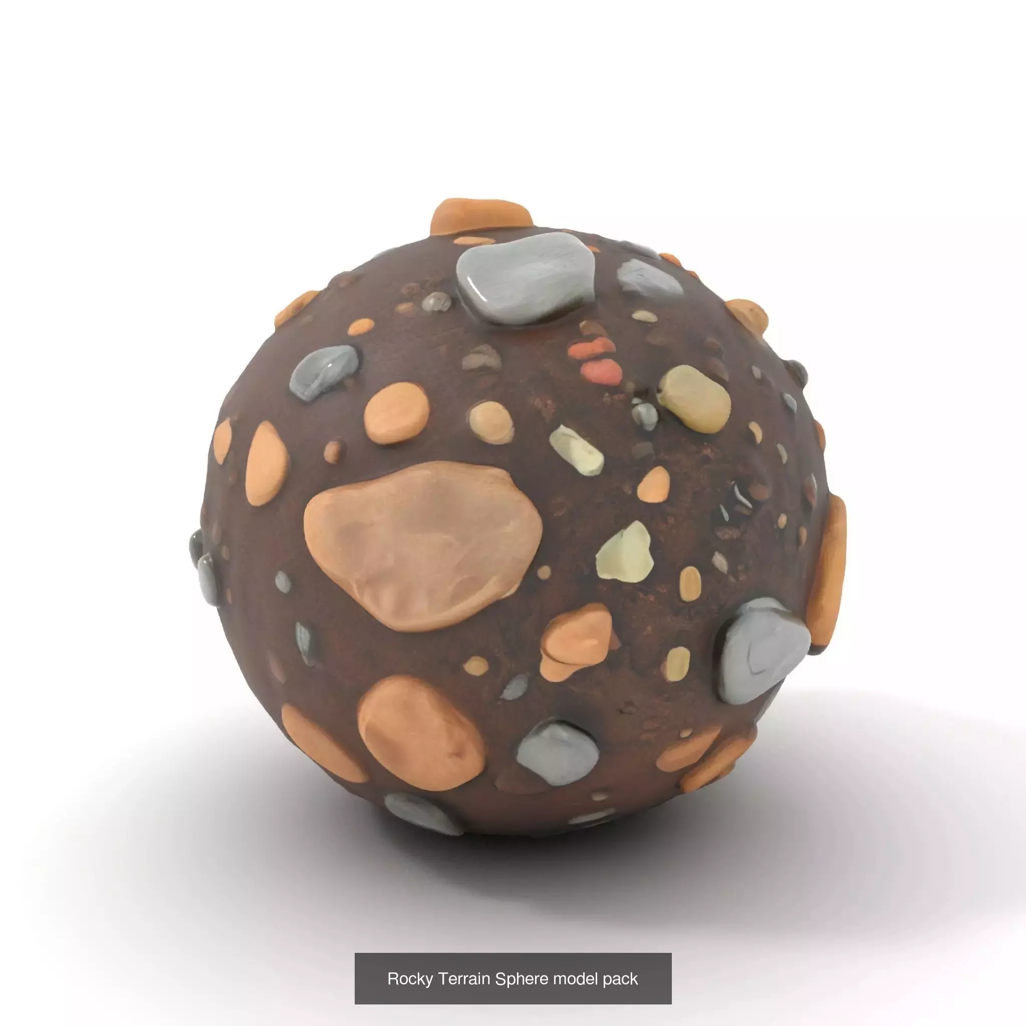 Earth and Rock Sphere Collection Texture_36