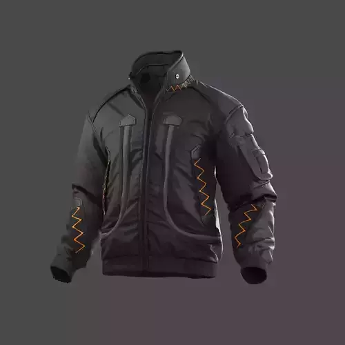 Mens bomber Jacket Clo3d Marvelous Designer