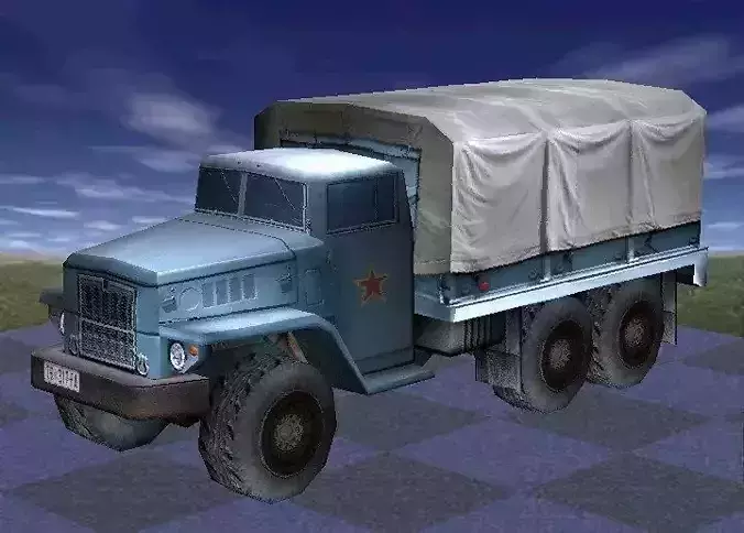 Classic Russian Military Truck