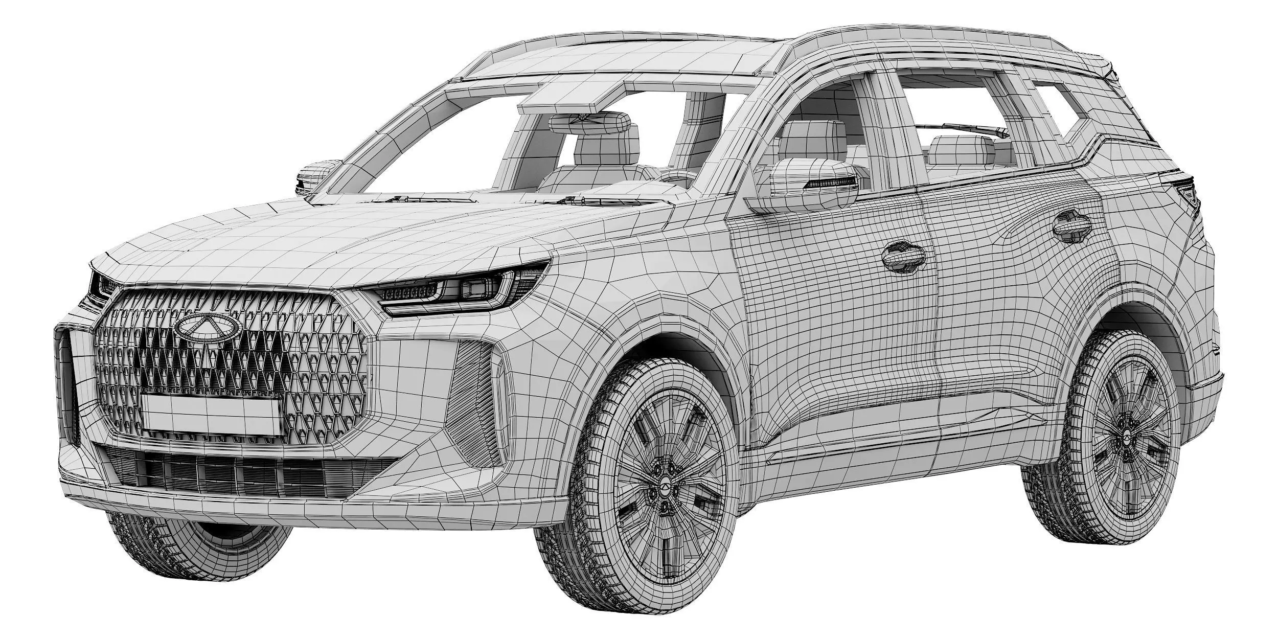 Chery Tiggo 7 2025 3D model_13