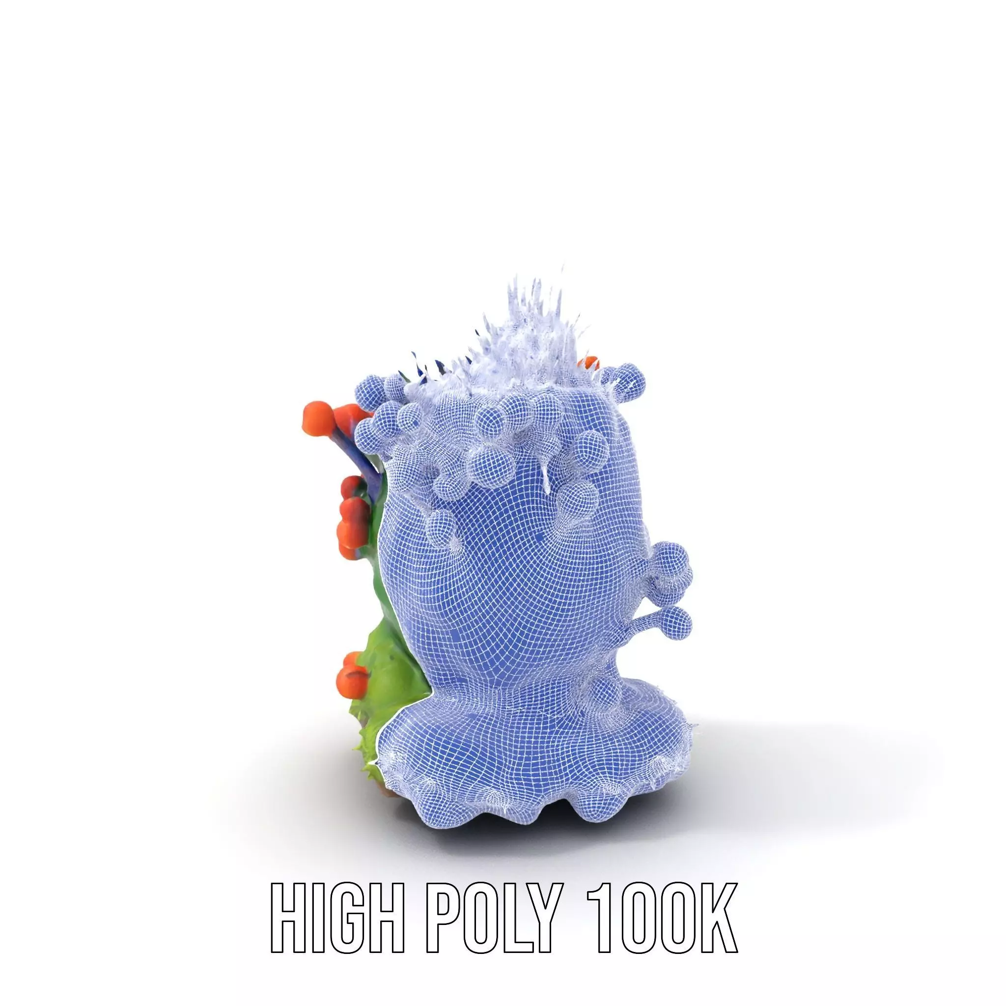 Vibrant Coral Reef model pack Low-poly 3D model_4