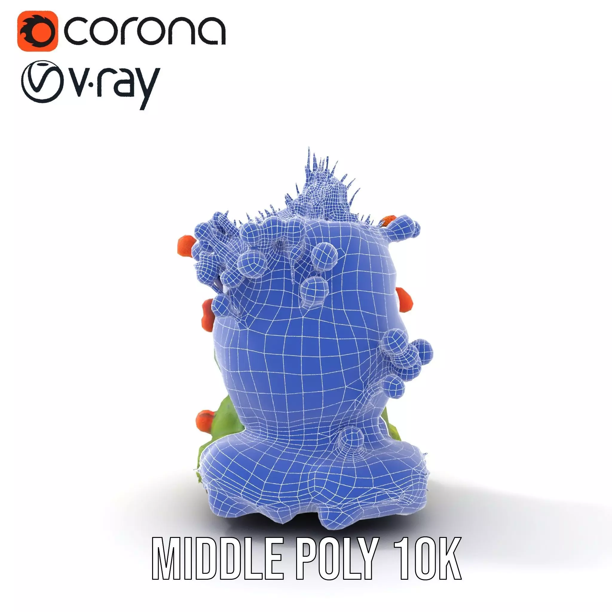 Vibrant Coral Reef model pack Low-poly 3D model_21