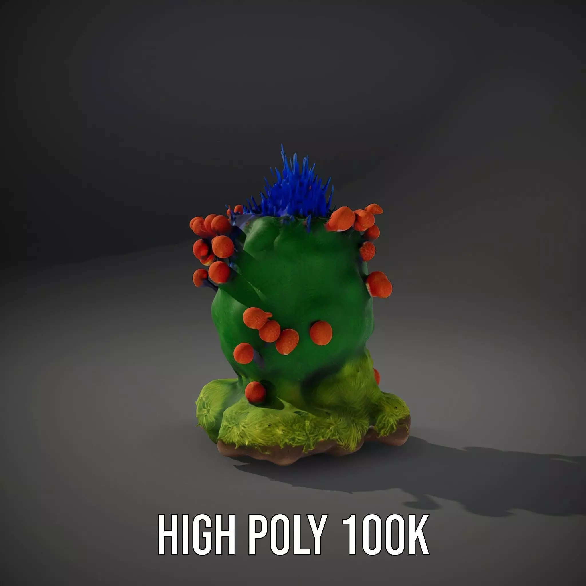 Vibrant Coral Reef model pack Low-poly 3D model_8