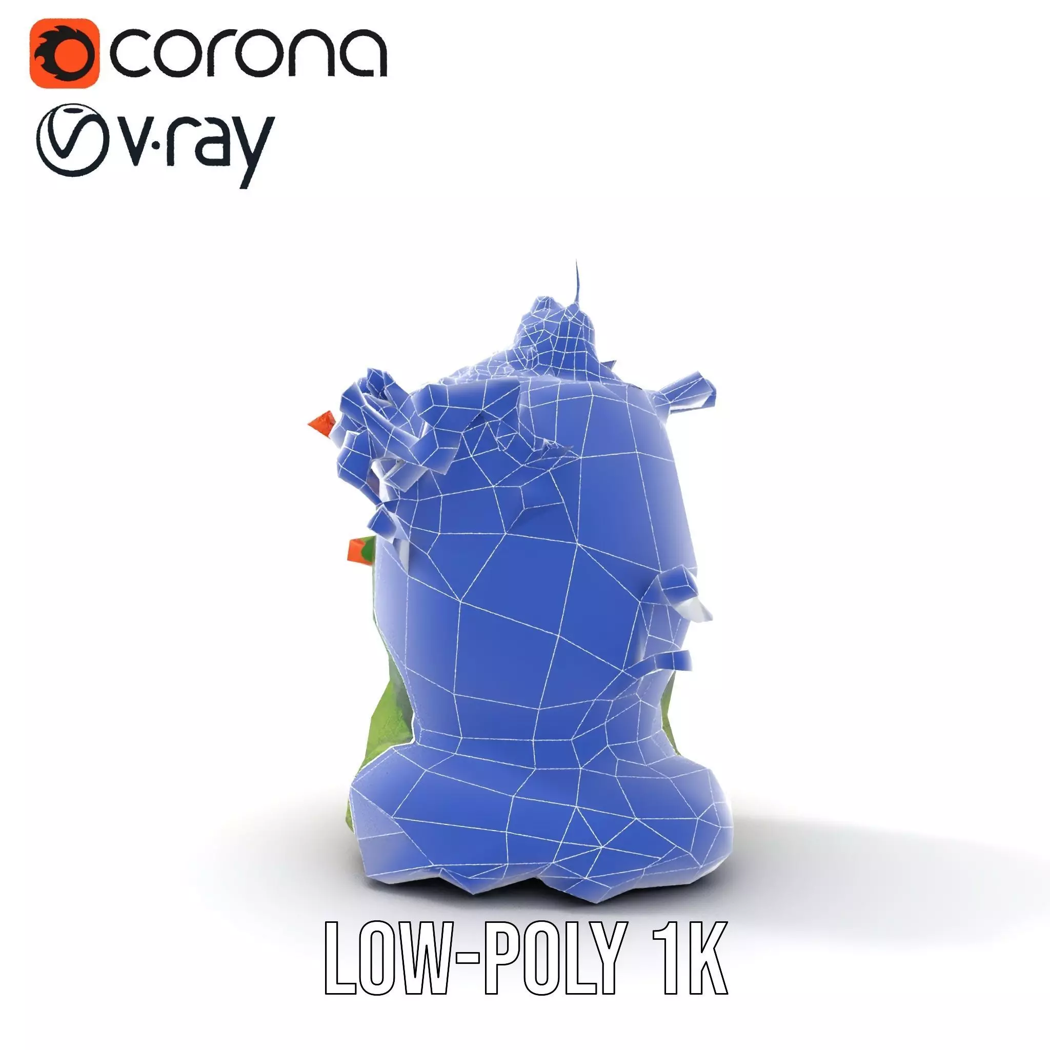 Vibrant Coral Reef model pack Low-poly 3D model_20