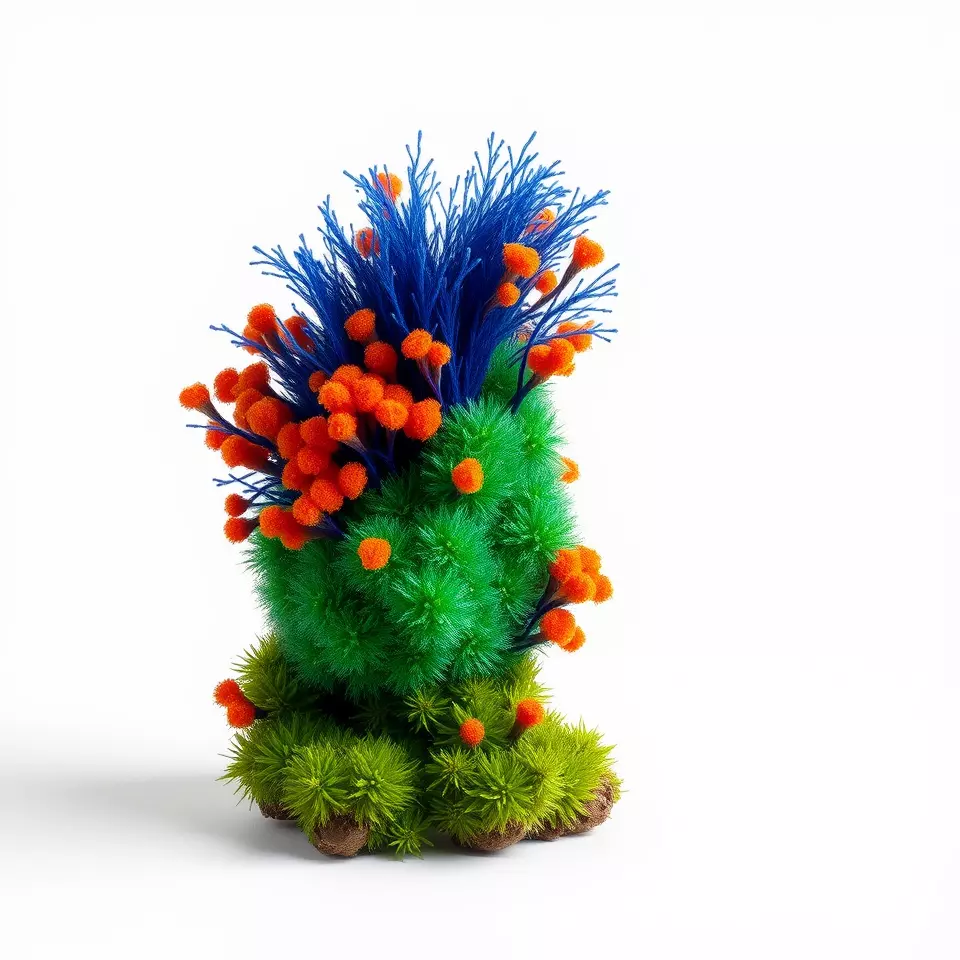 Vibrant Coral Reef model pack Low-poly 3D model_2