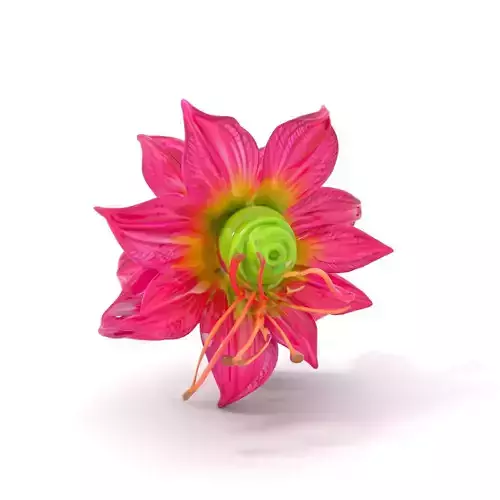Vibrant Floral Blossom model pack