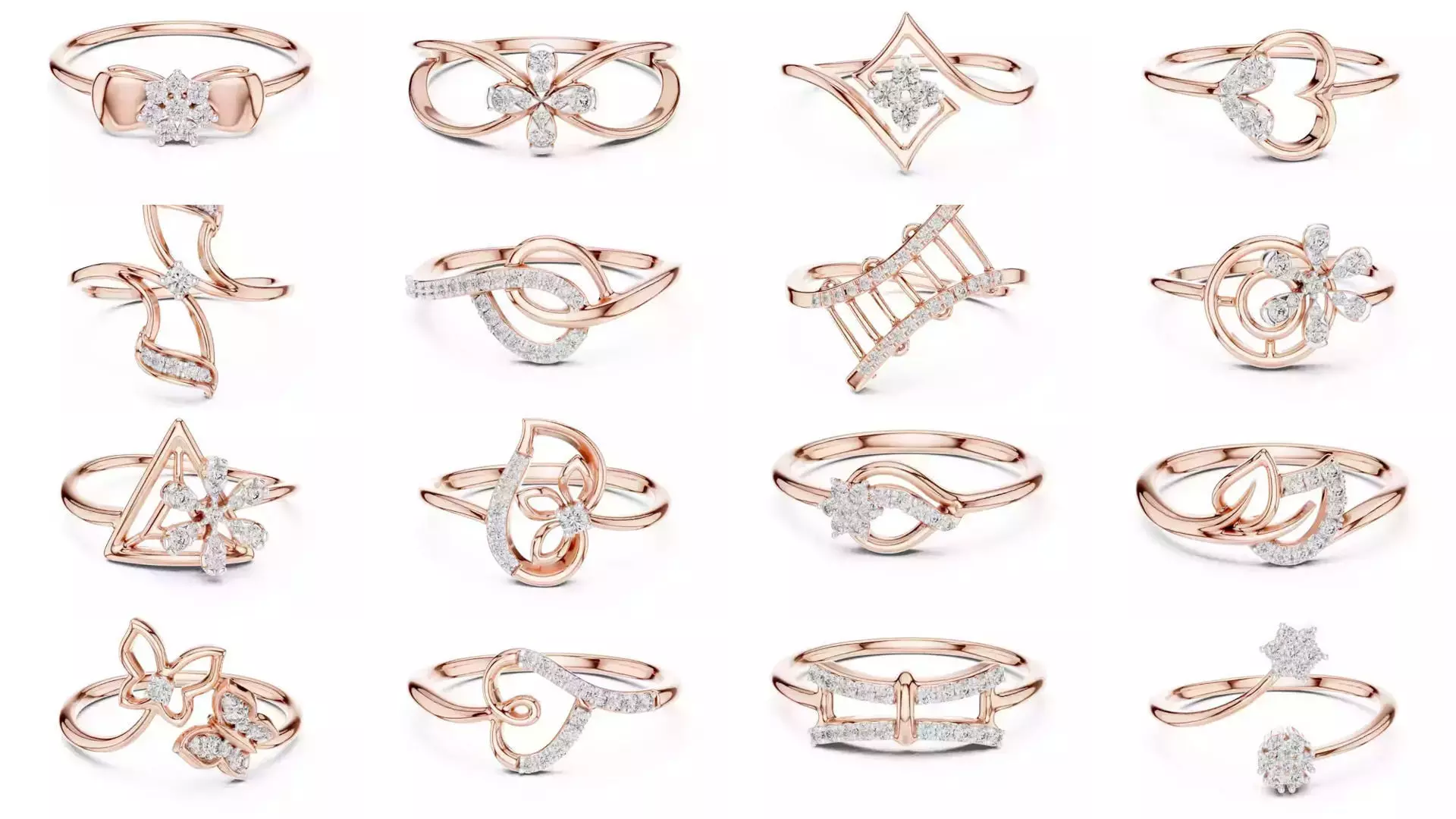 64 Light Weight Dainty Ring 3DM STL OBJK FBX 3 Render Video 3D Model Collection_3