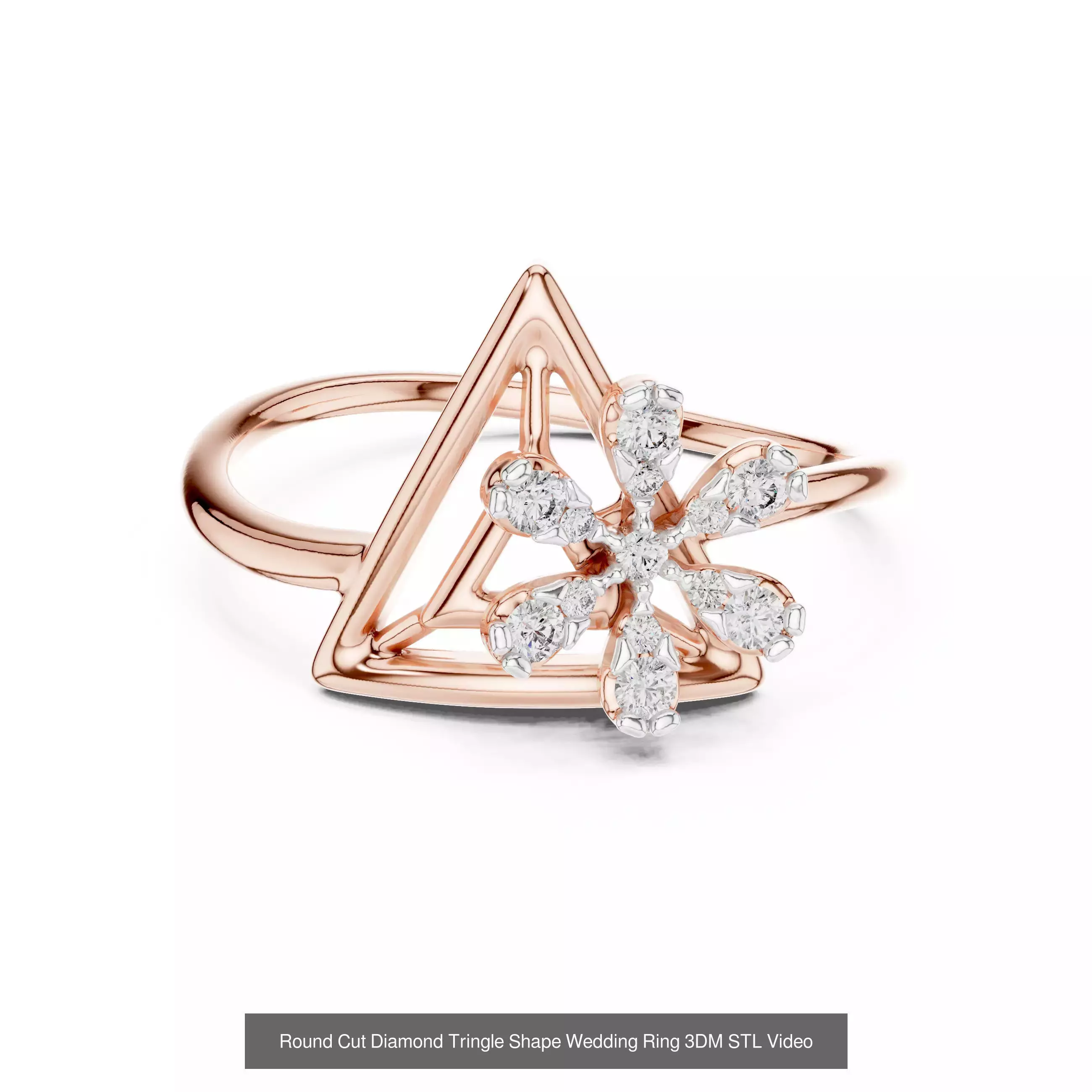 64 Light Weight Dainty Ring 3DM STL OBJK FBX 3 Render Video 3D Model Collection_47