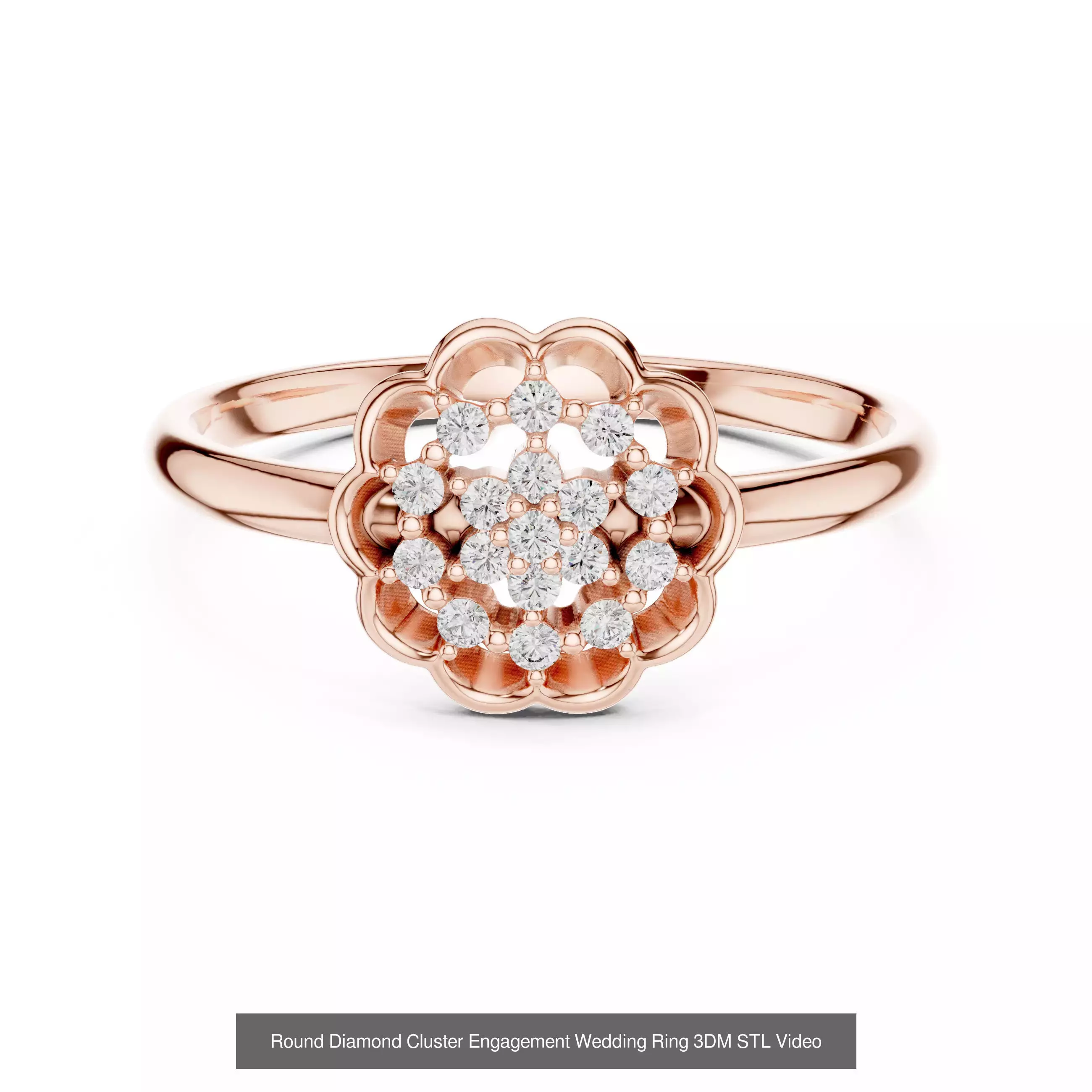 64 Light Weight Dainty Ring 3DM STL OBJK FBX 3 Render Video 3D Model Collection_15