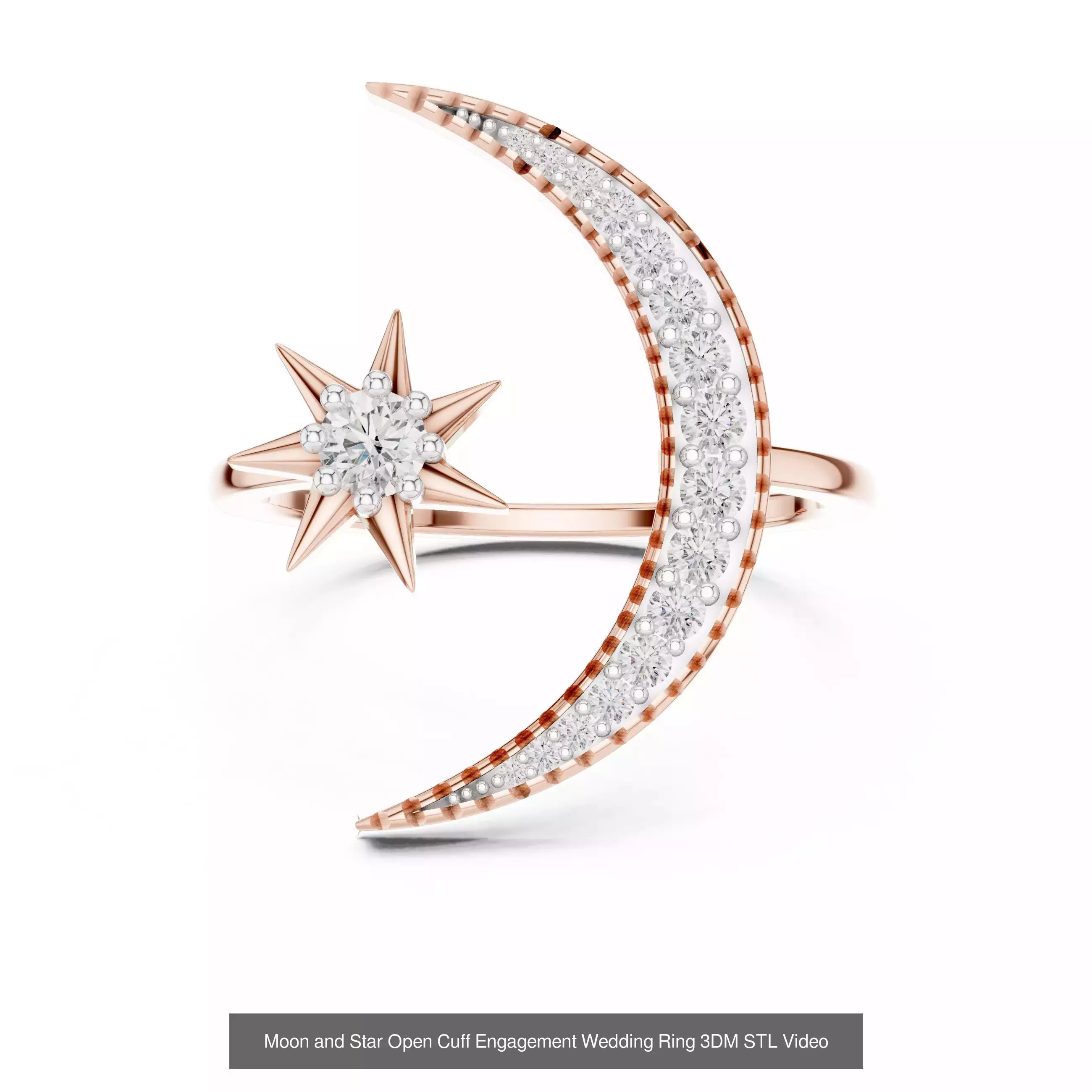 64 Light Weight Dainty Ring 3DM STL OBJK FBX 3 Render Video 3D Model Collection_24