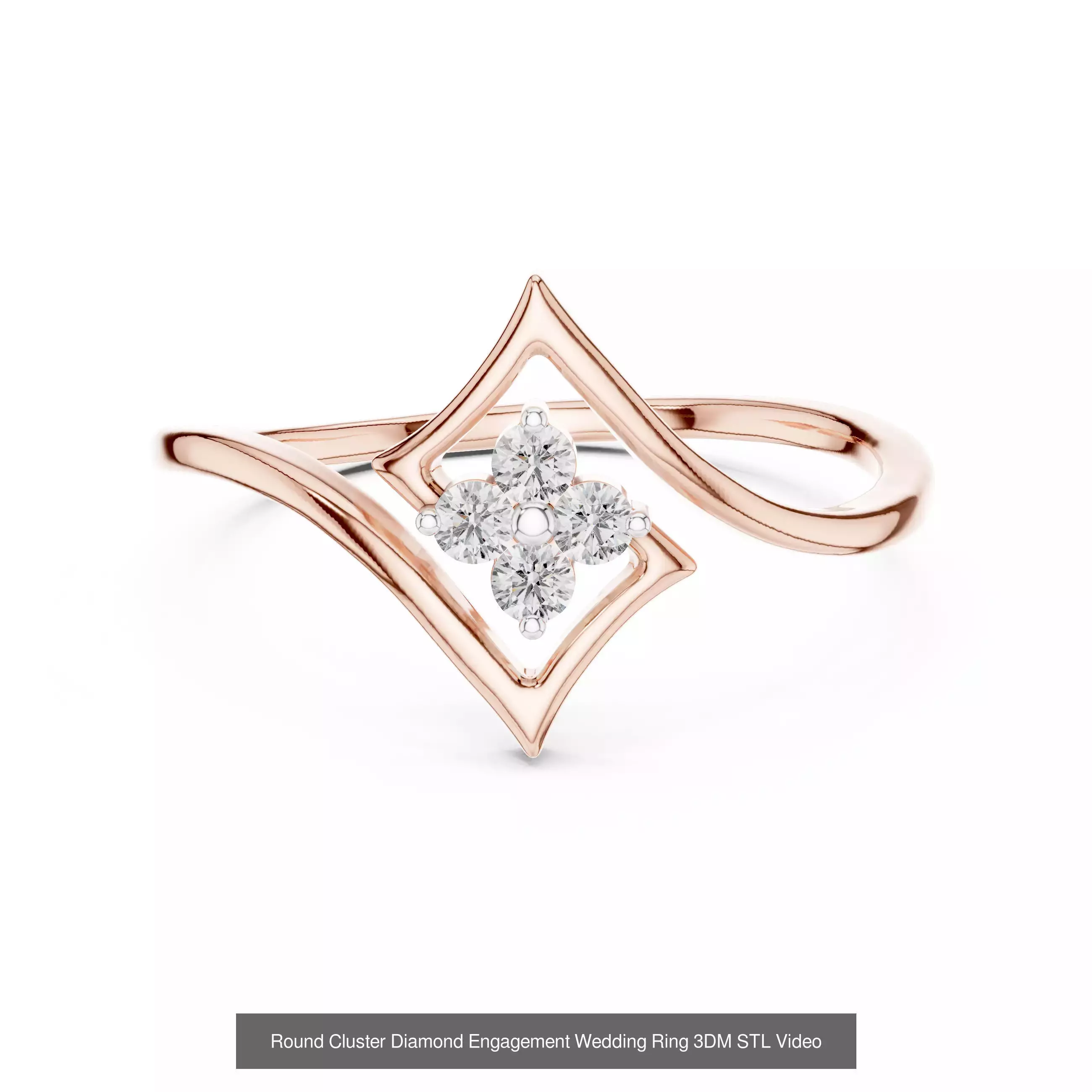 64 Light Weight Dainty Ring 3DM STL OBJK FBX 3 Render Video 3D Model Collection_41