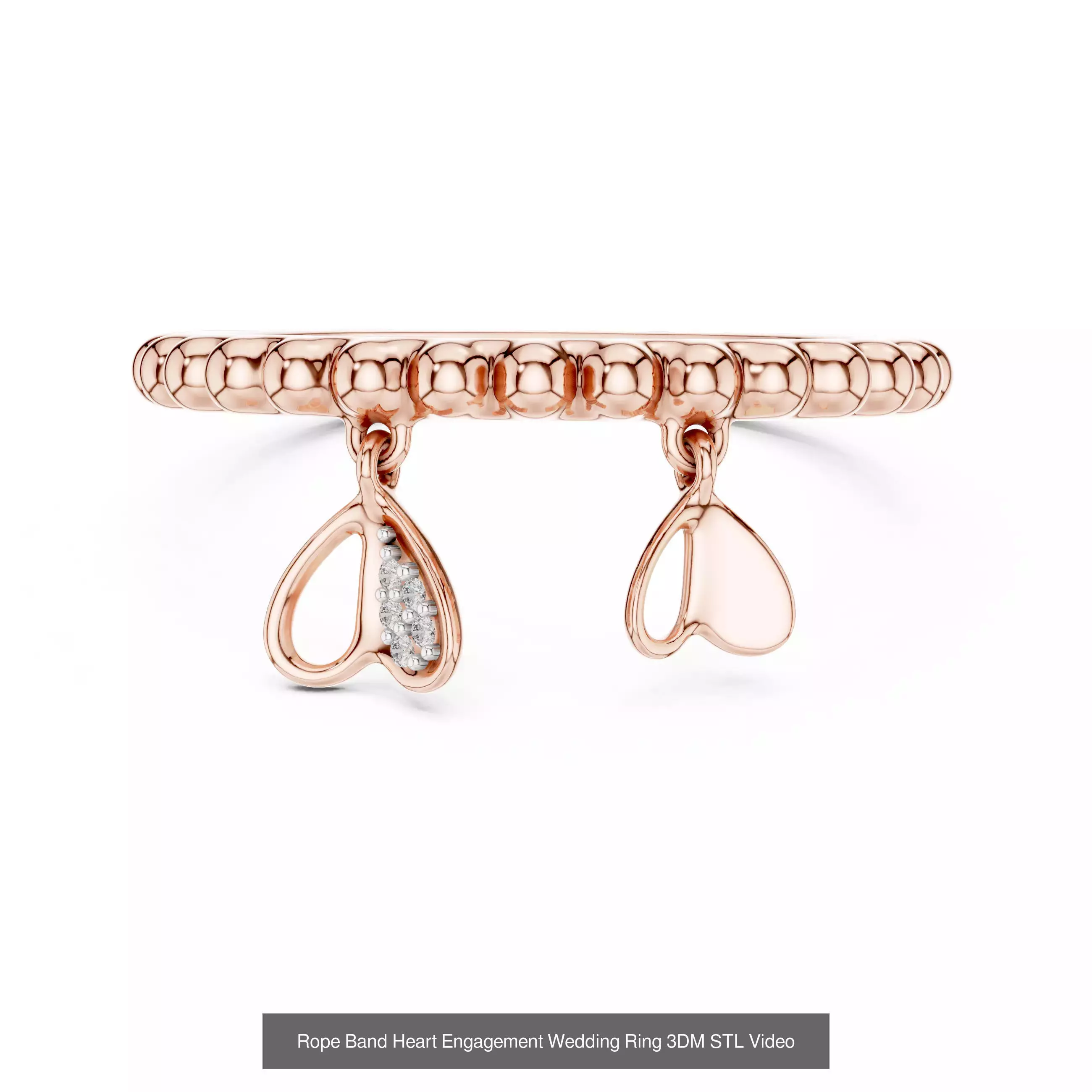 64 Light Weight Dainty Ring 3DM STL OBJK FBX 3 Render Video 3D Model Collection_58