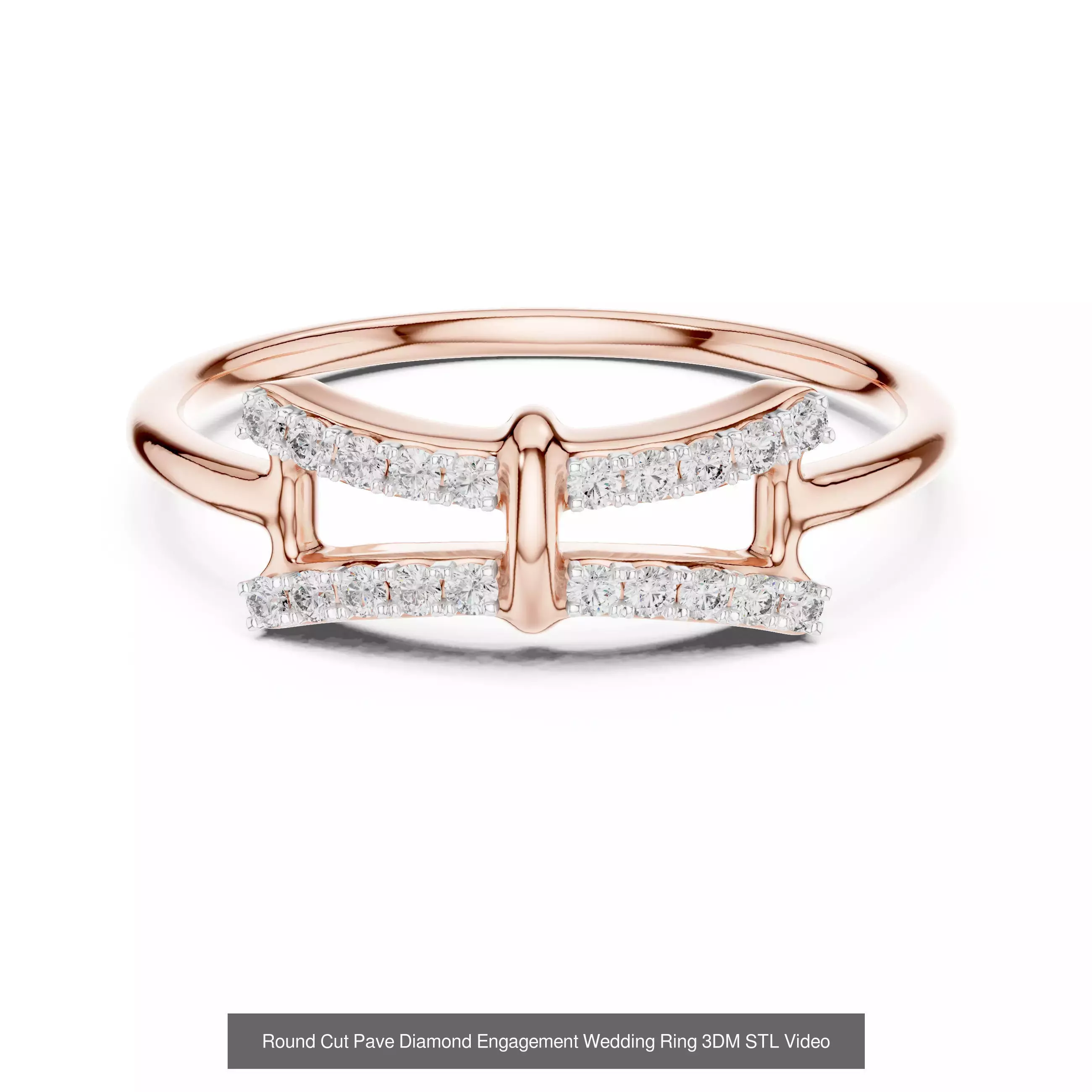 64 Light Weight Dainty Ring 3DM STL OBJK FBX 3 Render Video 3D Model Collection_53