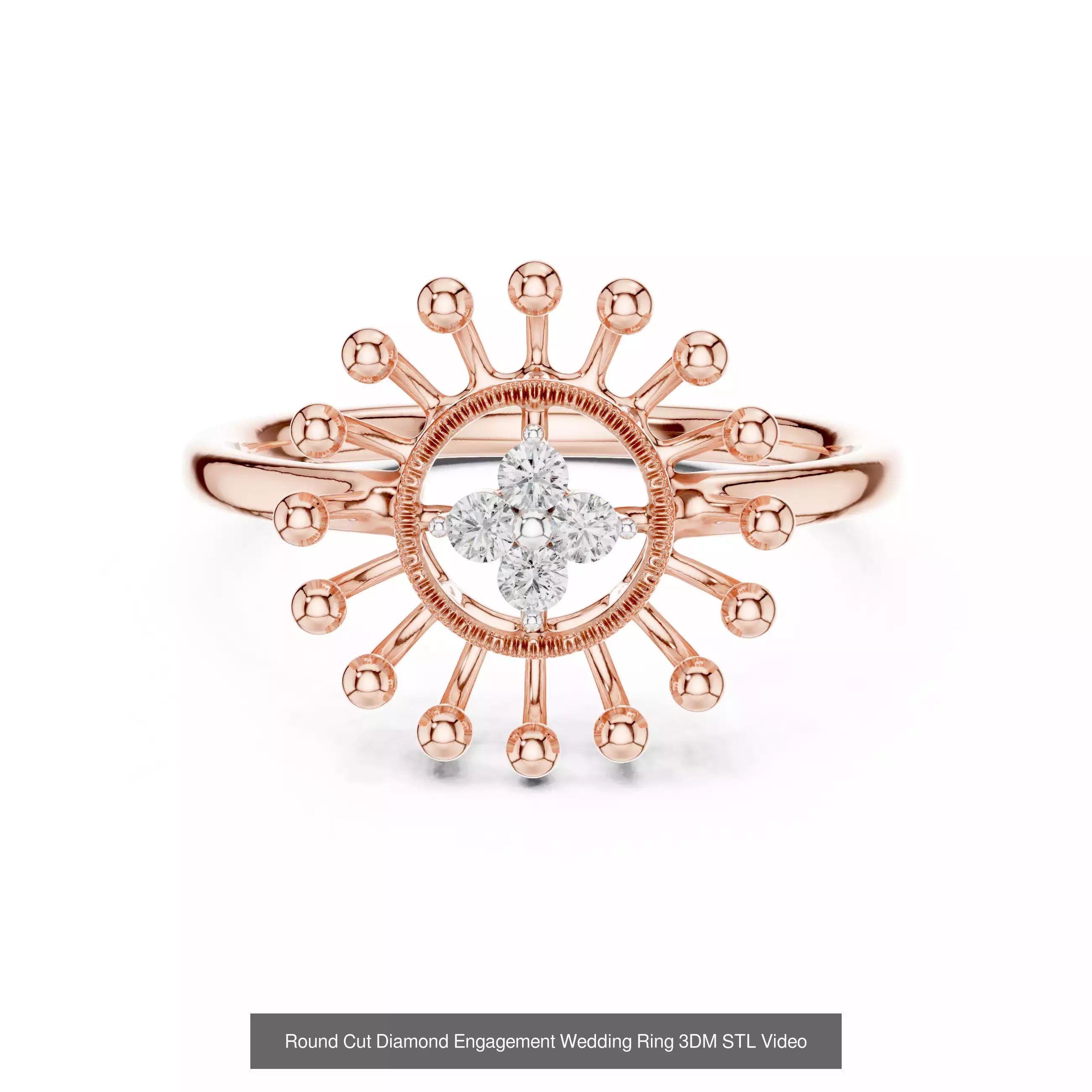 64 Light Weight Dainty Ring 3DM STL OBJK FBX 3 Render Video 3D Model Collection_59