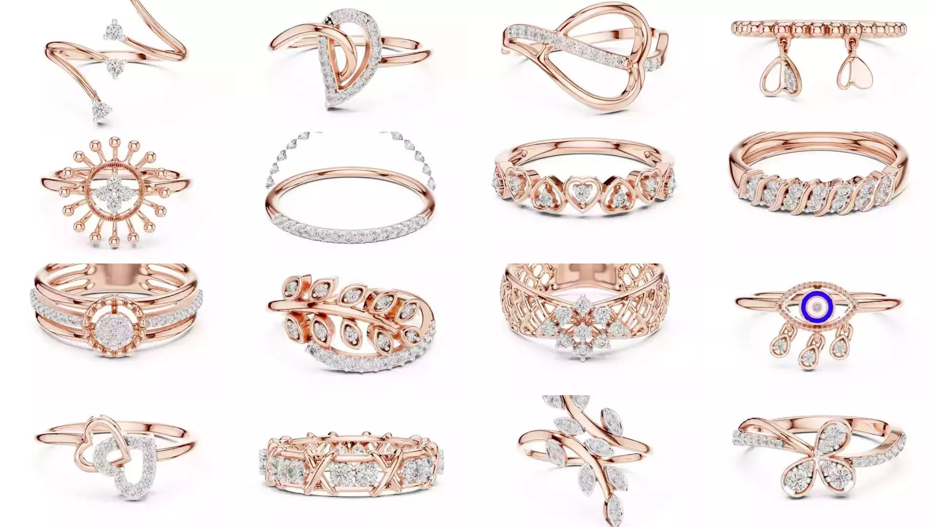 64 Light Weight Dainty Ring 3DM STL OBJK FBX 3 Render Video 3D Model Collection_5