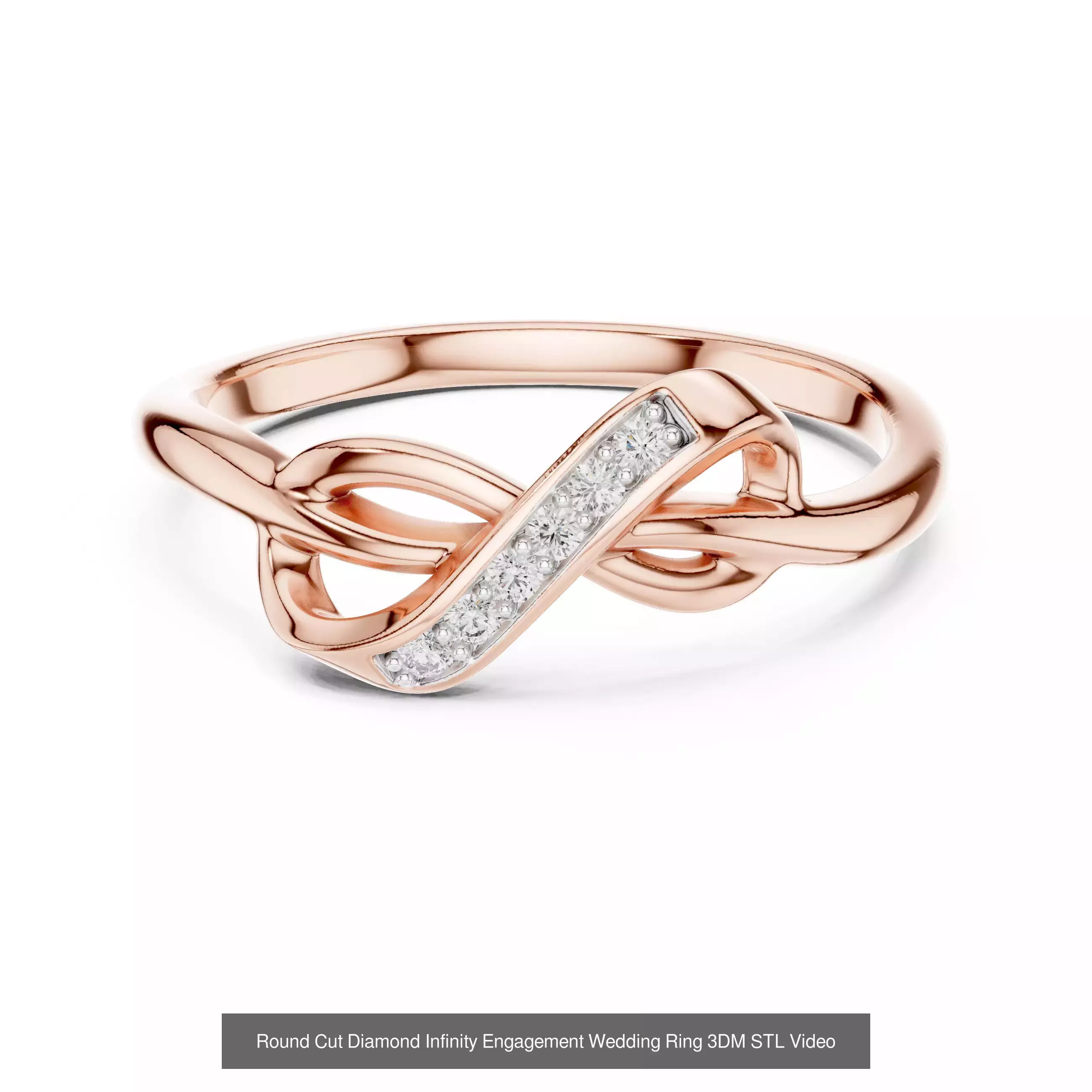 64 Light Weight Dainty Ring 3DM STL OBJK FBX 3 Render Video 3D Model Collection_17