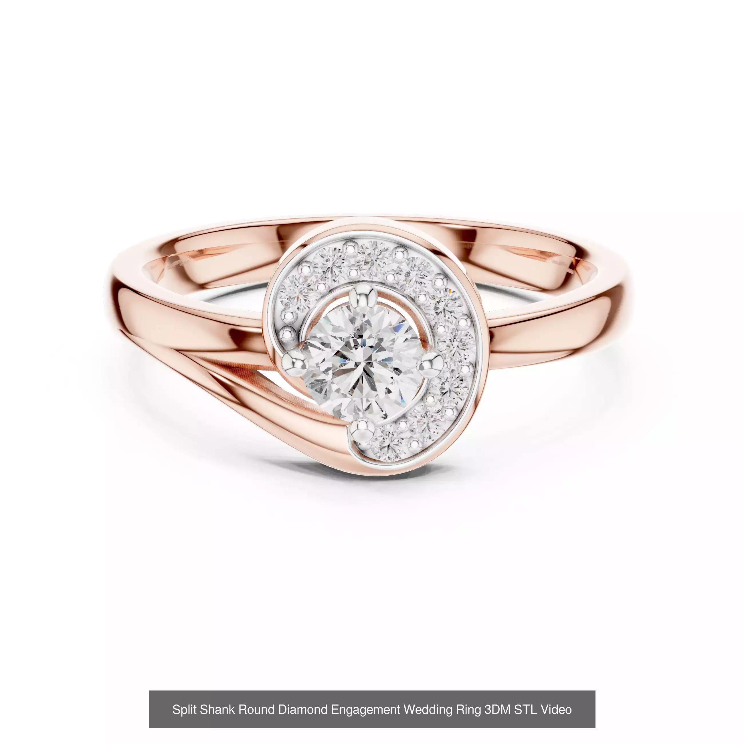 64 Light Weight Dainty Ring 3DM STL OBJK FBX 3 Render Video 3D Model Collection_23