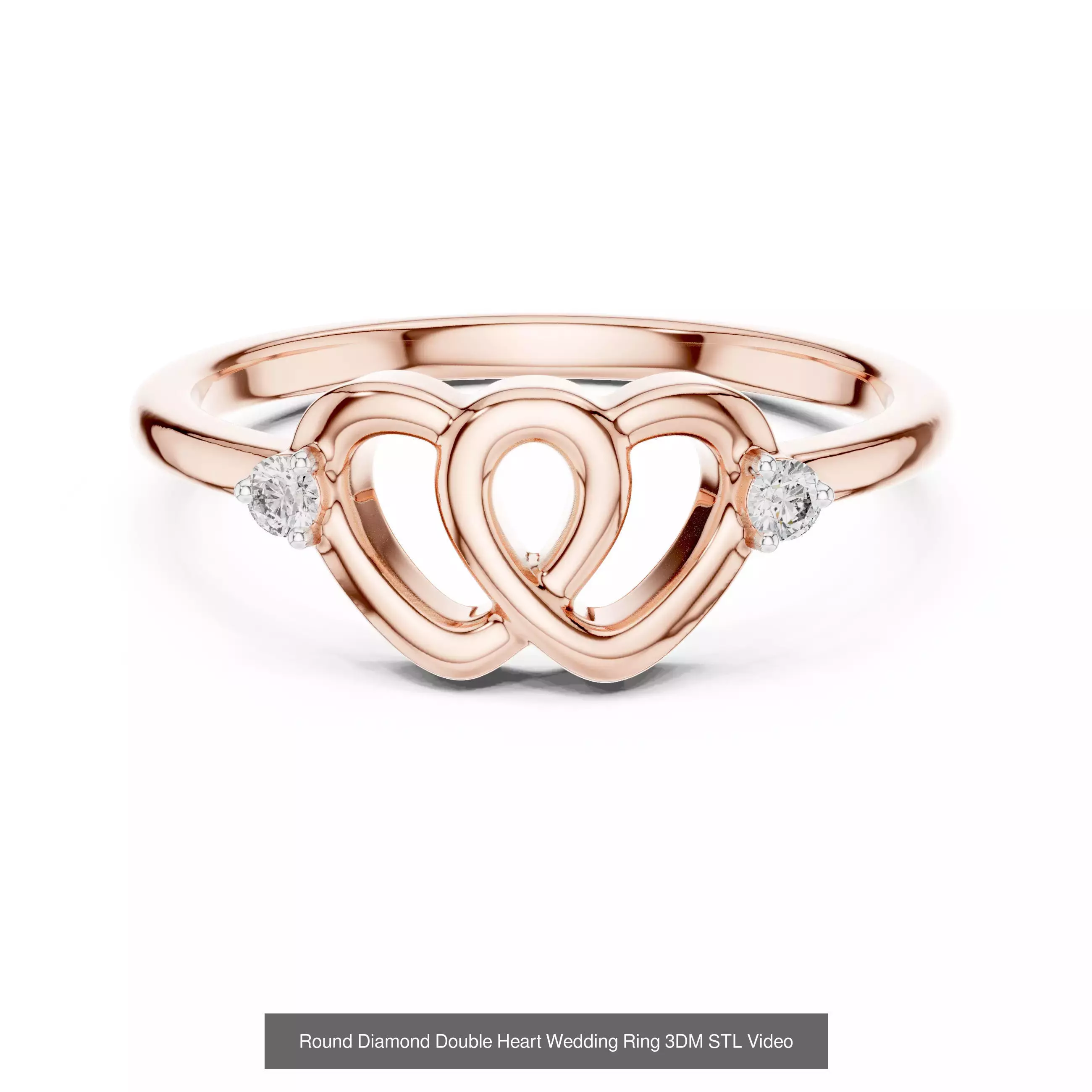 64 Light Weight Dainty Ring 3DM STL OBJK FBX 3 Render Video 3D Model Collection_26