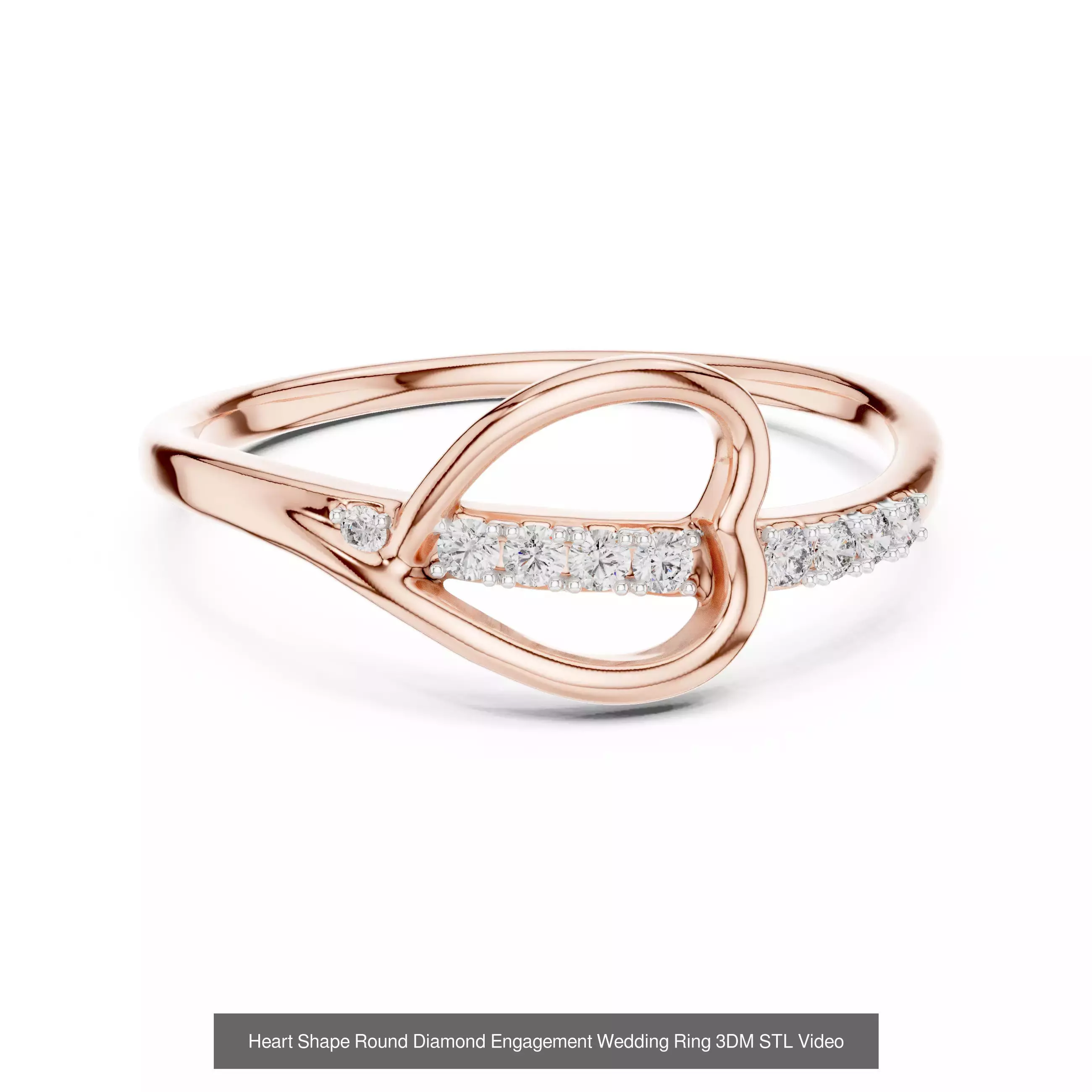 64 Light Weight Dainty Ring 3DM STL OBJK FBX 3 Render Video 3D Model Collection_29