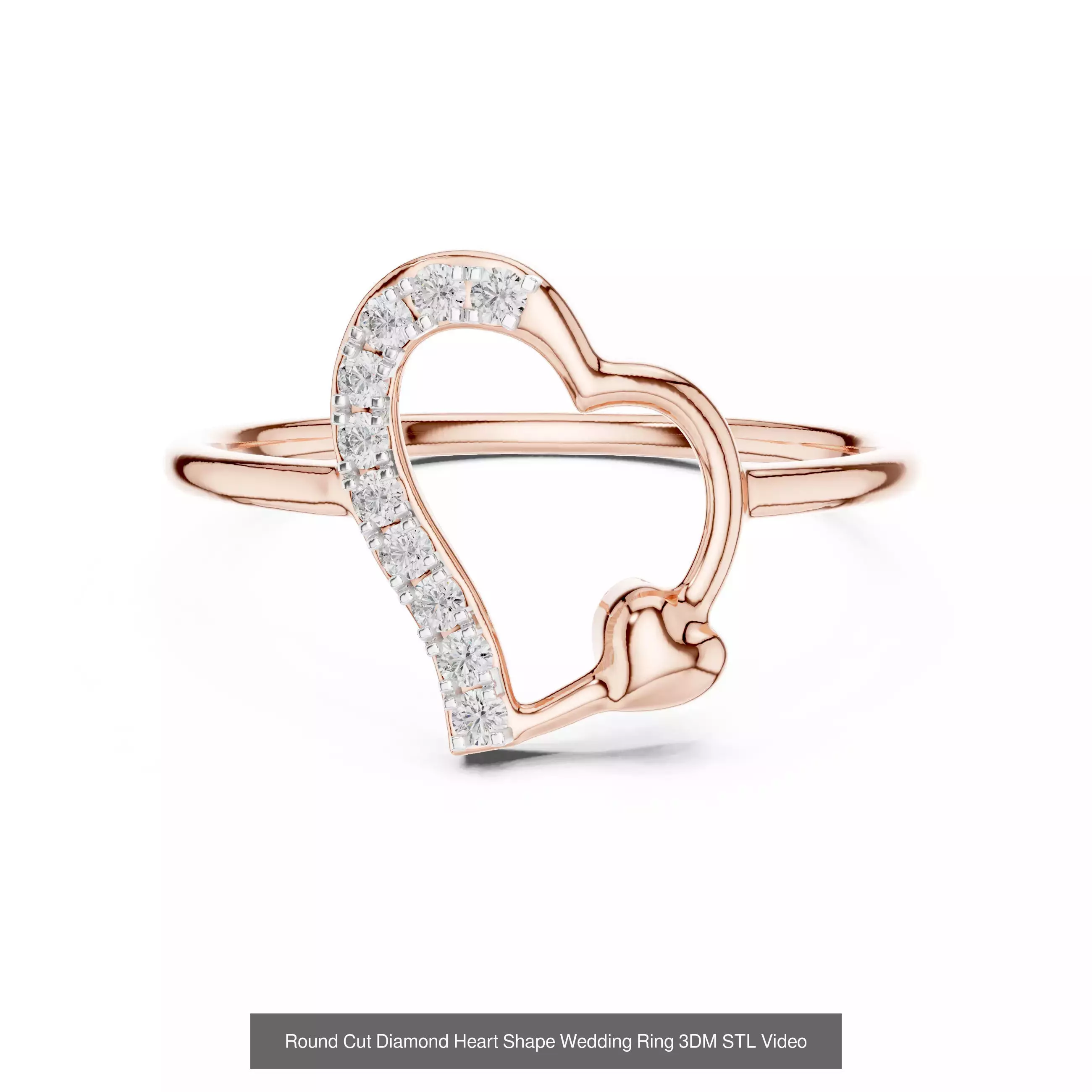 64 Light Weight Dainty Ring 3DM STL OBJK FBX 3 Render Video 3D Model Collection_37