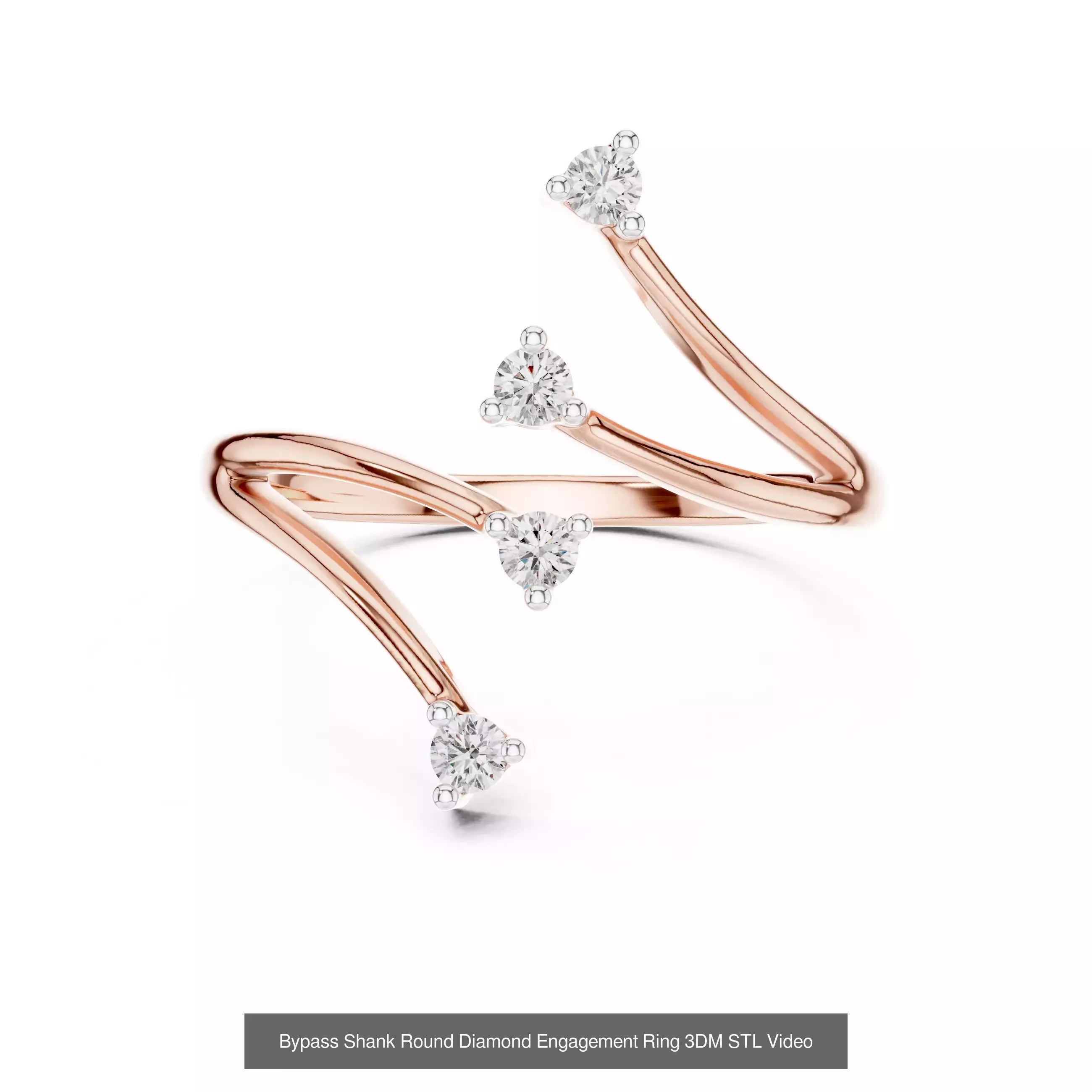 64 Light Weight Dainty Ring 3DM STL OBJK FBX 3 Render Video 3D Model Collection_55