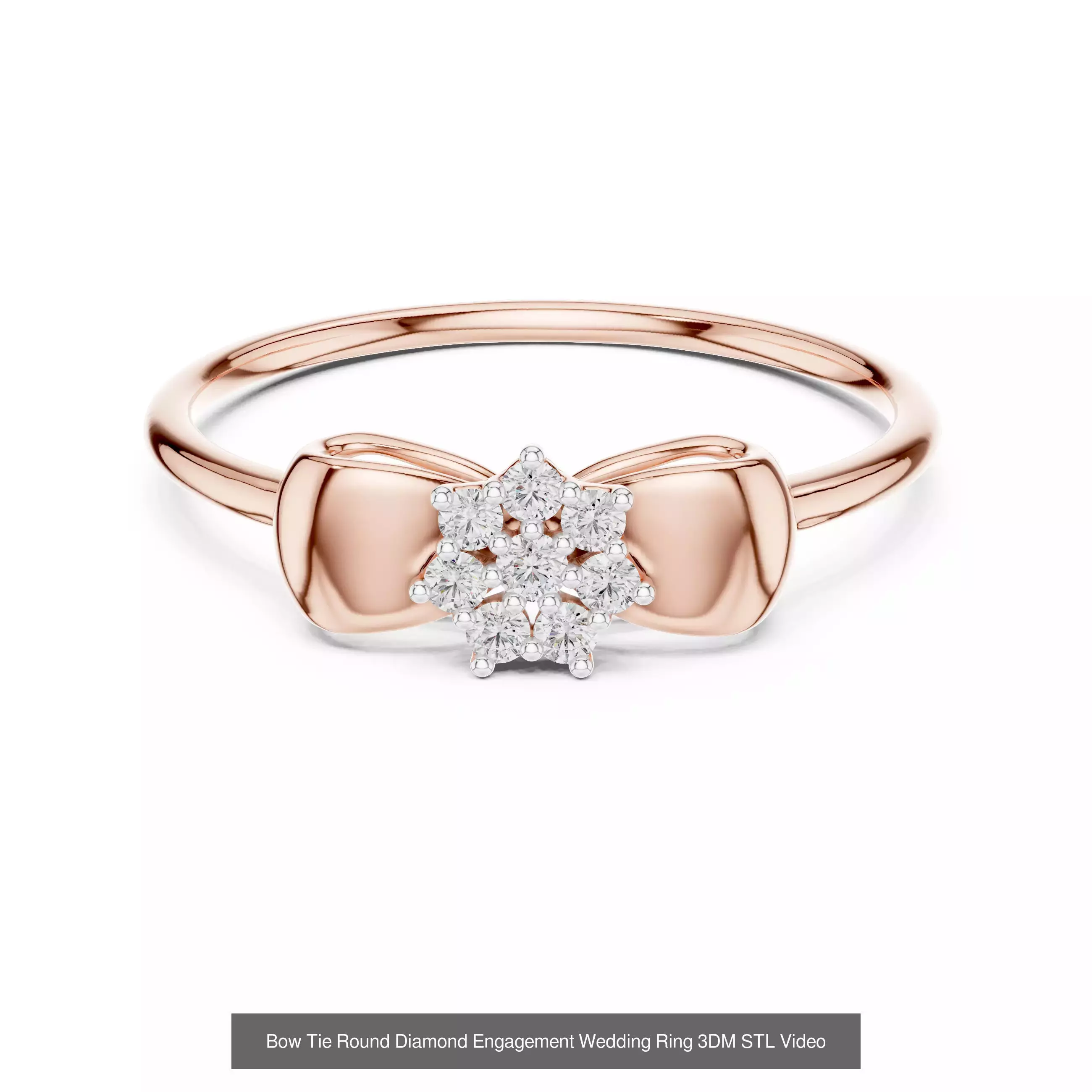 64 Light Weight Dainty Ring 3DM STL OBJK FBX 3 Render Video 3D Model Collection_39