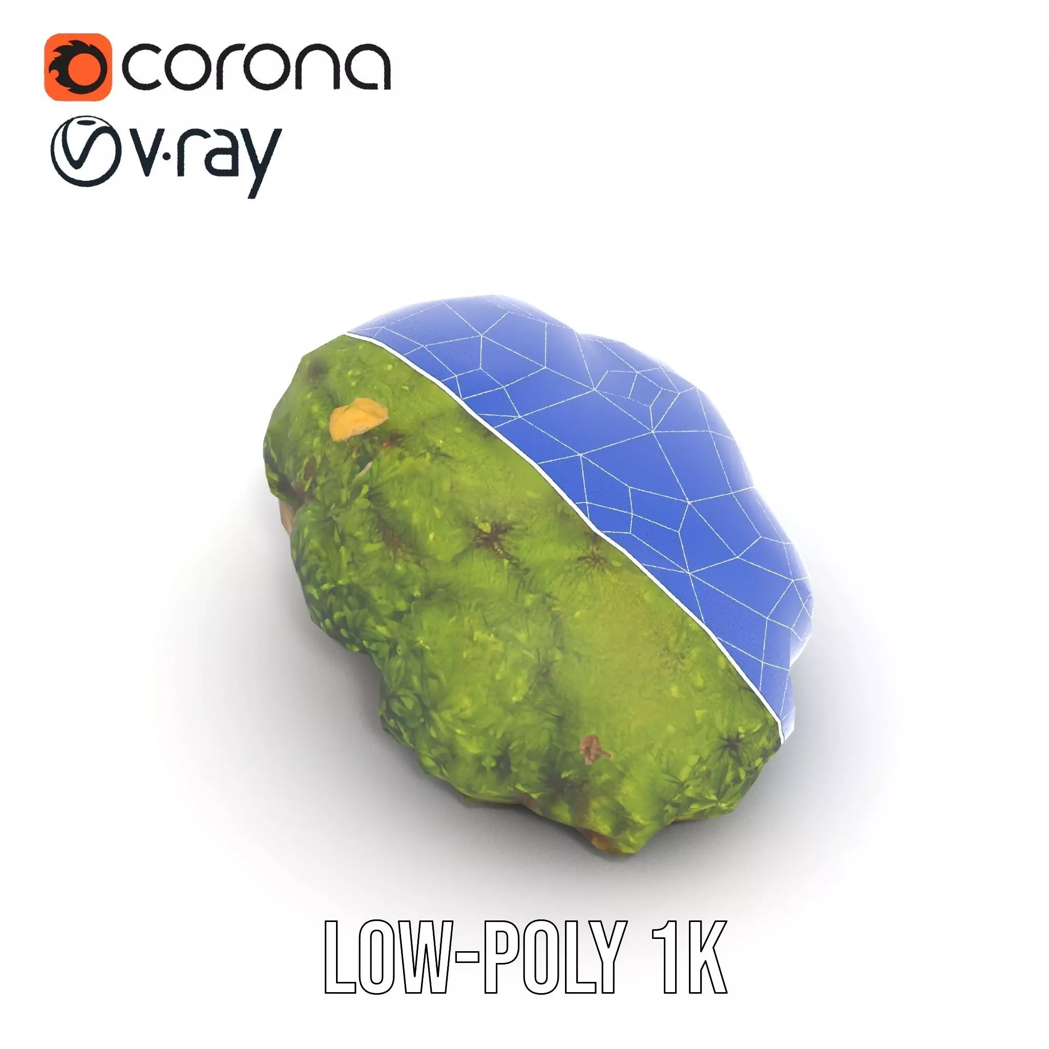 Lush Mossy Rock model pack Texture_30