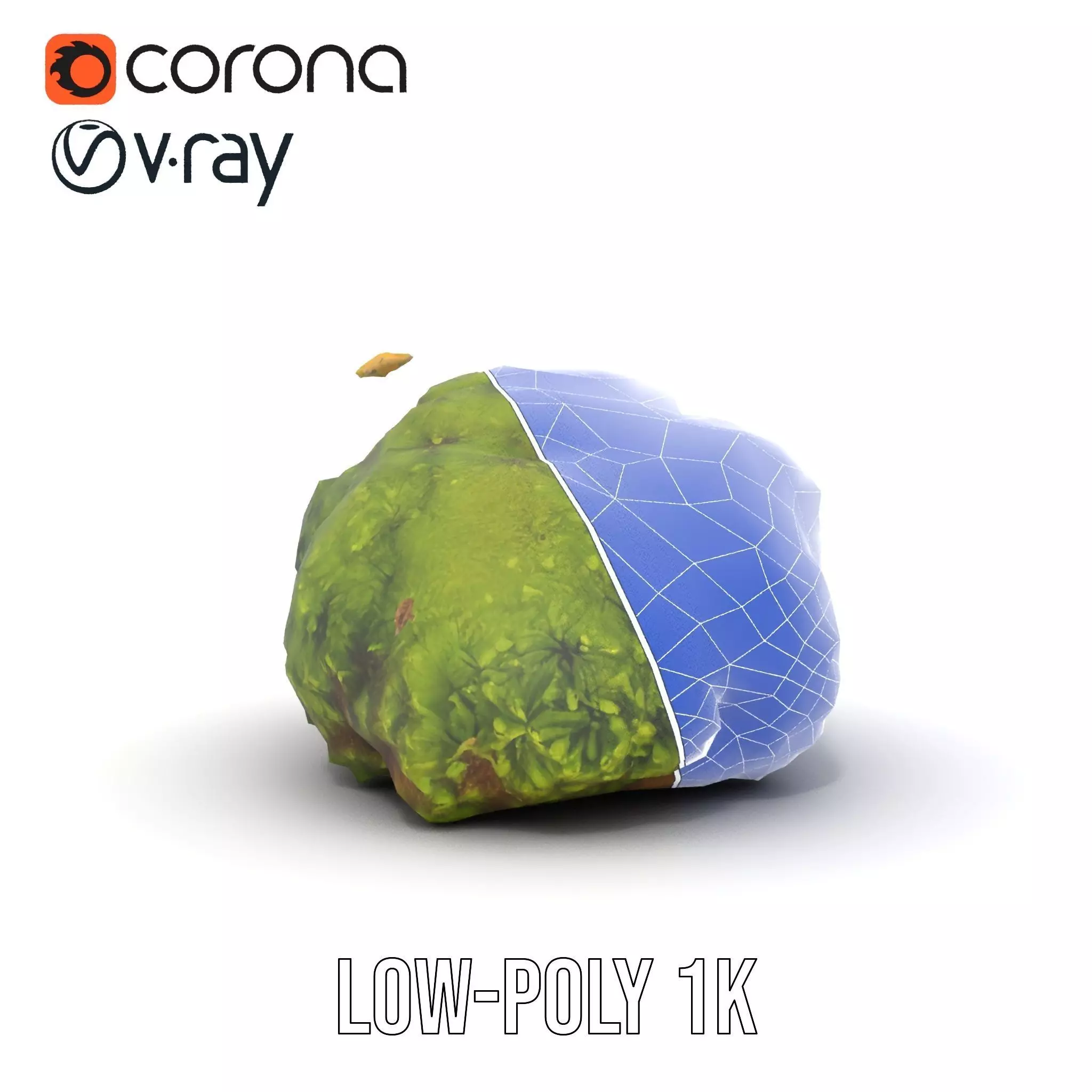 Lush Mossy Rock model pack Texture_19