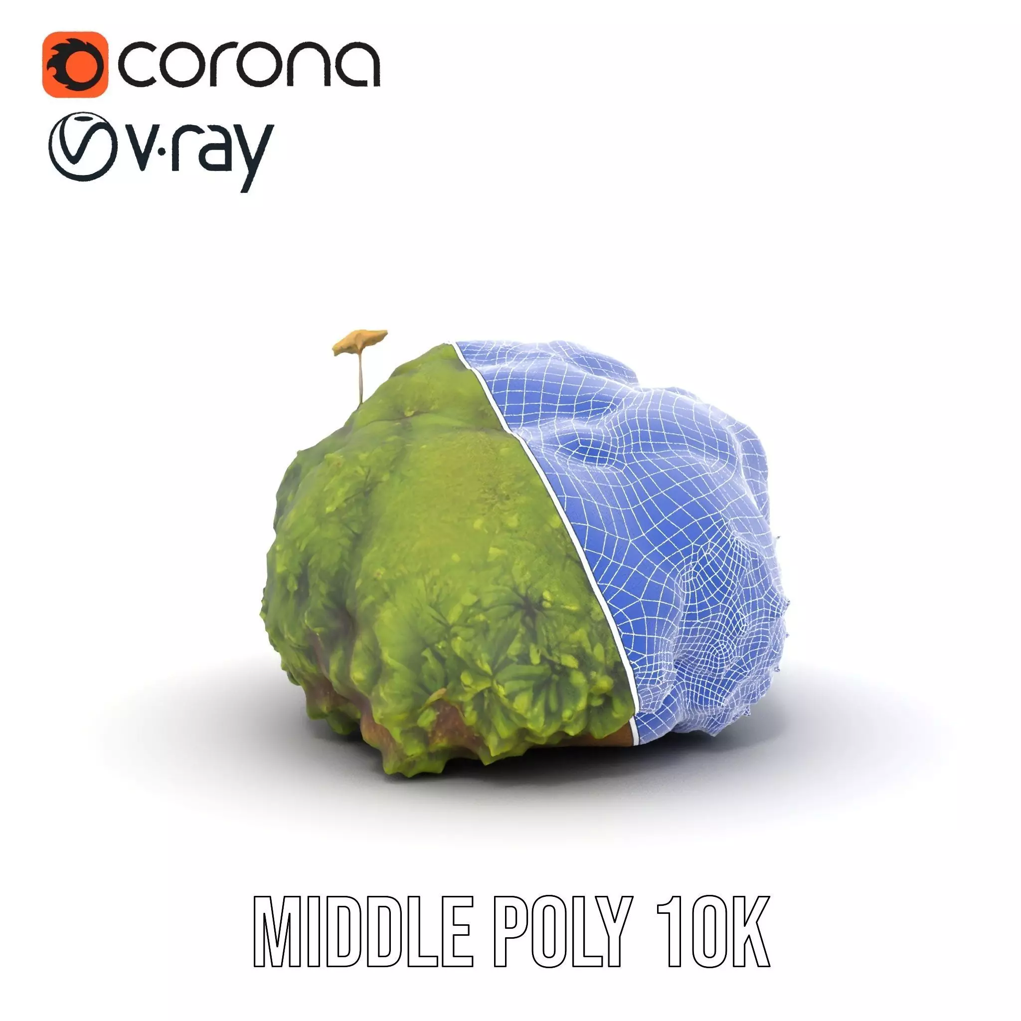 Lush Mossy Rock model pack Texture_29