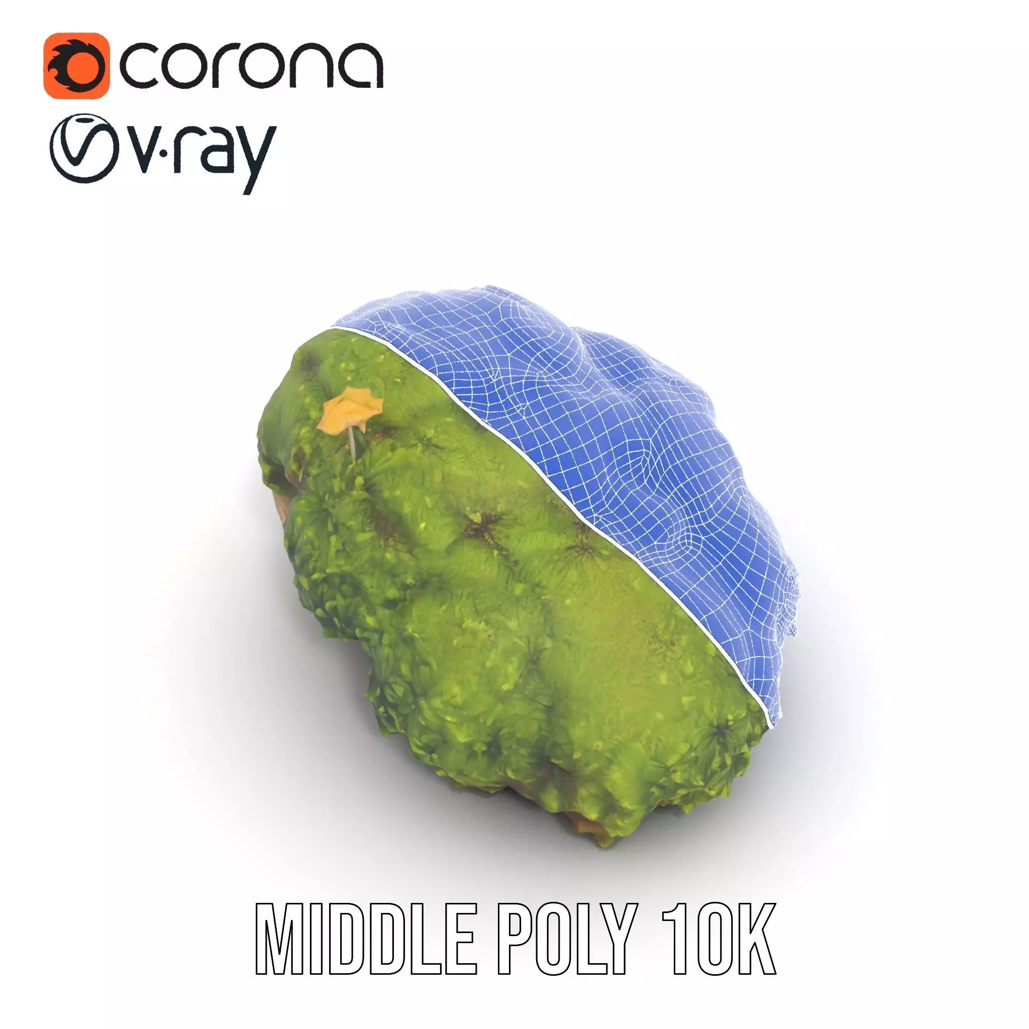 Lush Mossy Rock model pack Texture_13