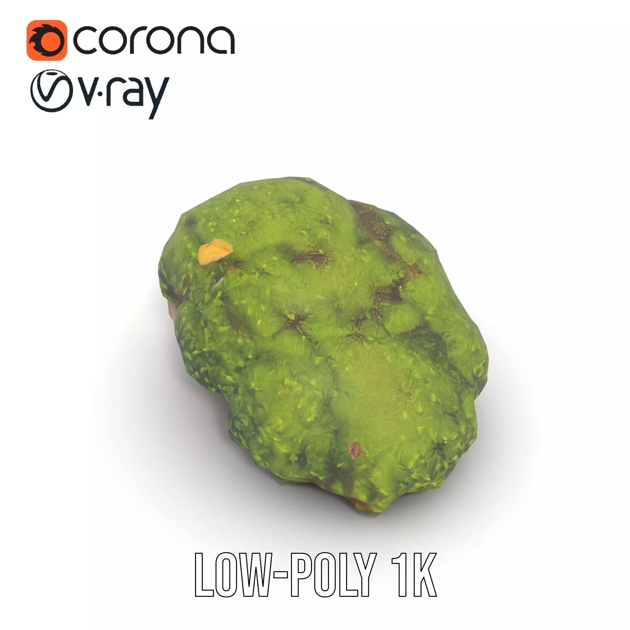 Lush Mossy Rock model pack Texture_9