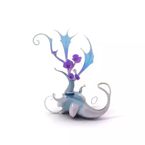 Mystical Alien Flora model pack Low-poly 3D model