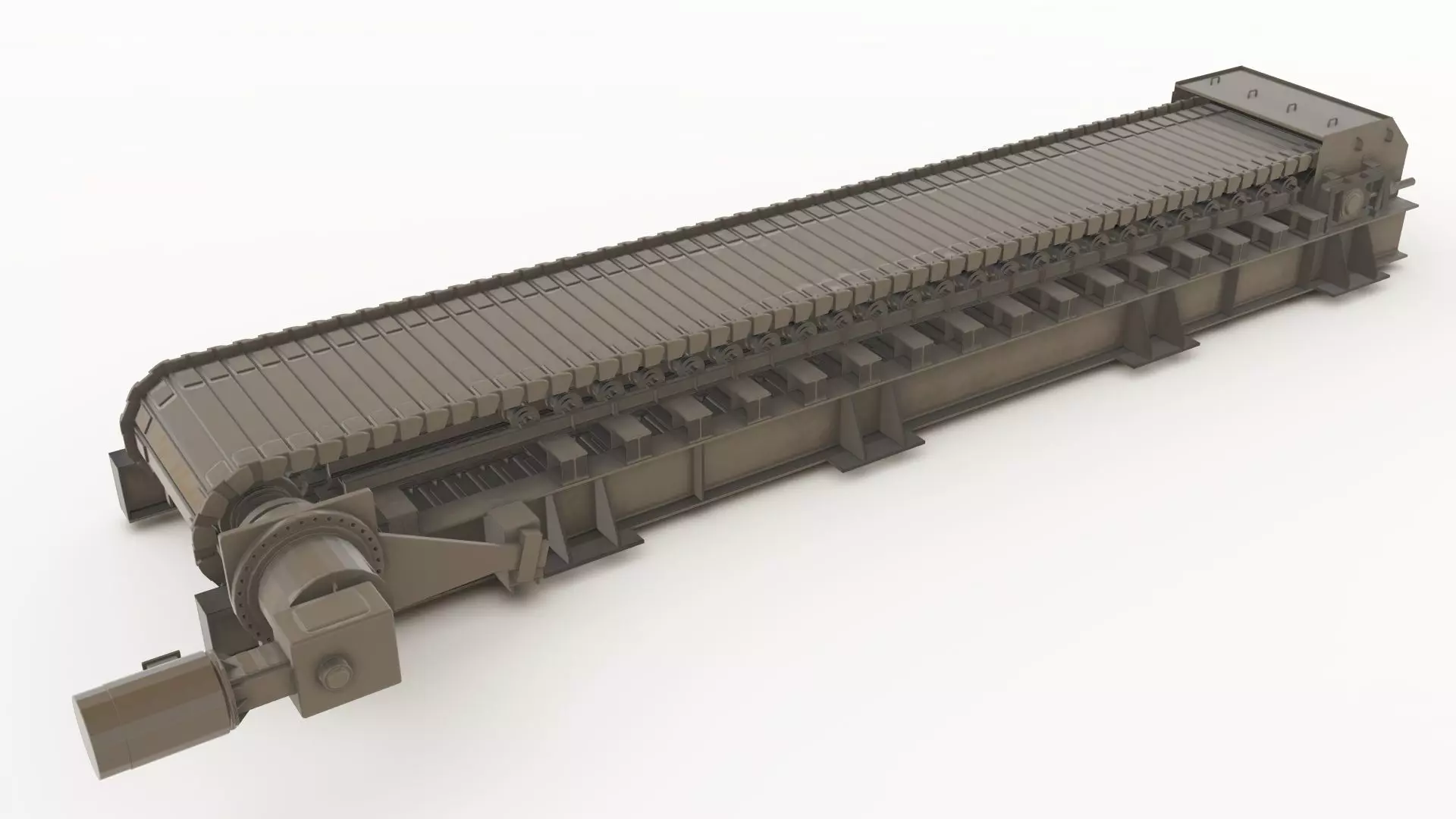 apron feeder 3D model_0