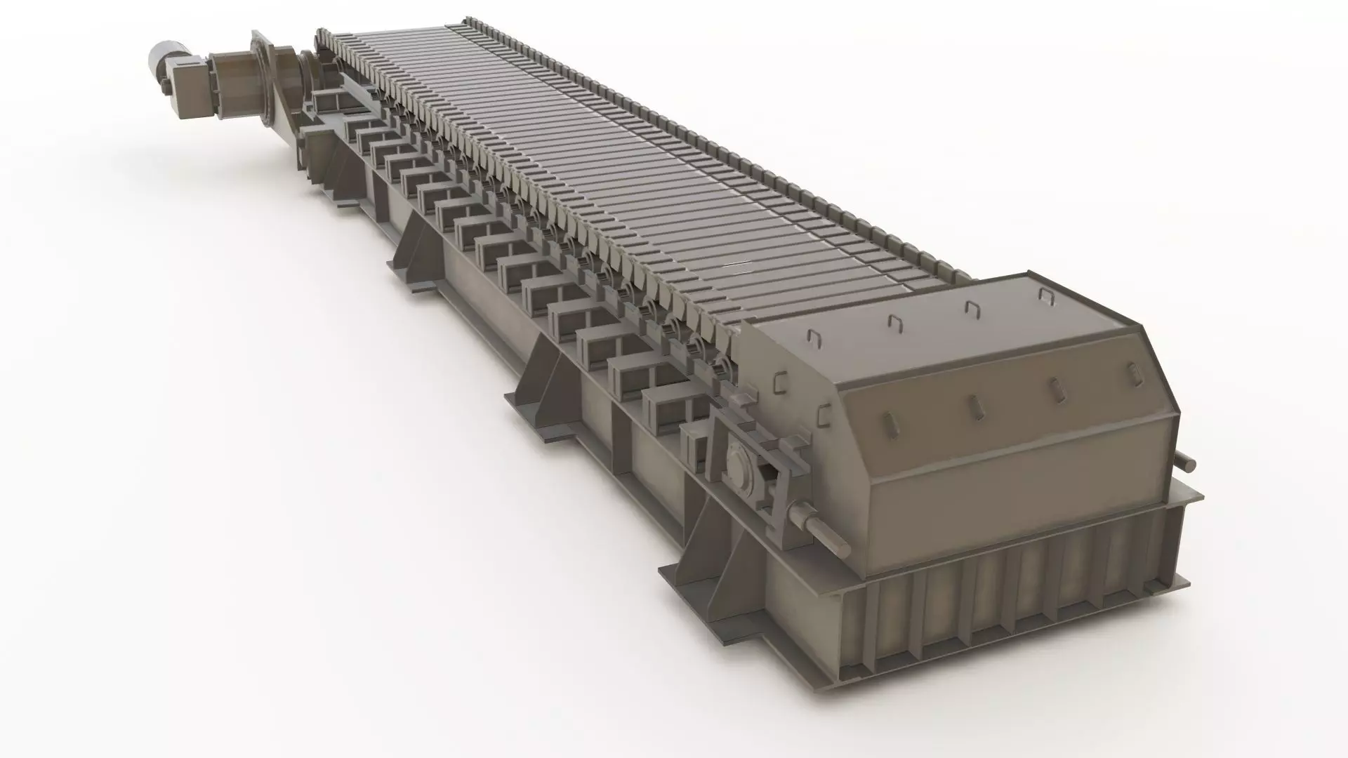 apron feeder 3D model_1