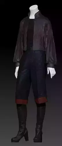 David Bowie costume with boots 