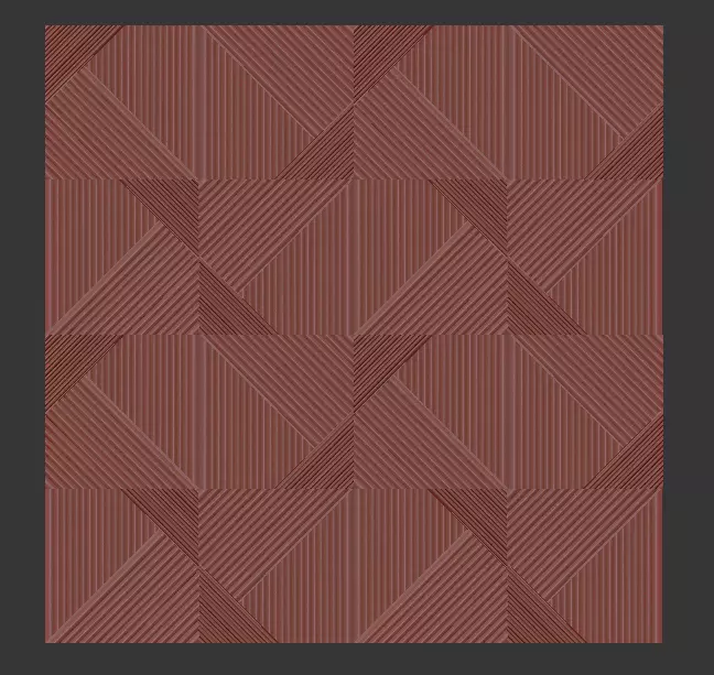    Decorative Wall Panel  002  for cnc and 3dprint 3D print model_13