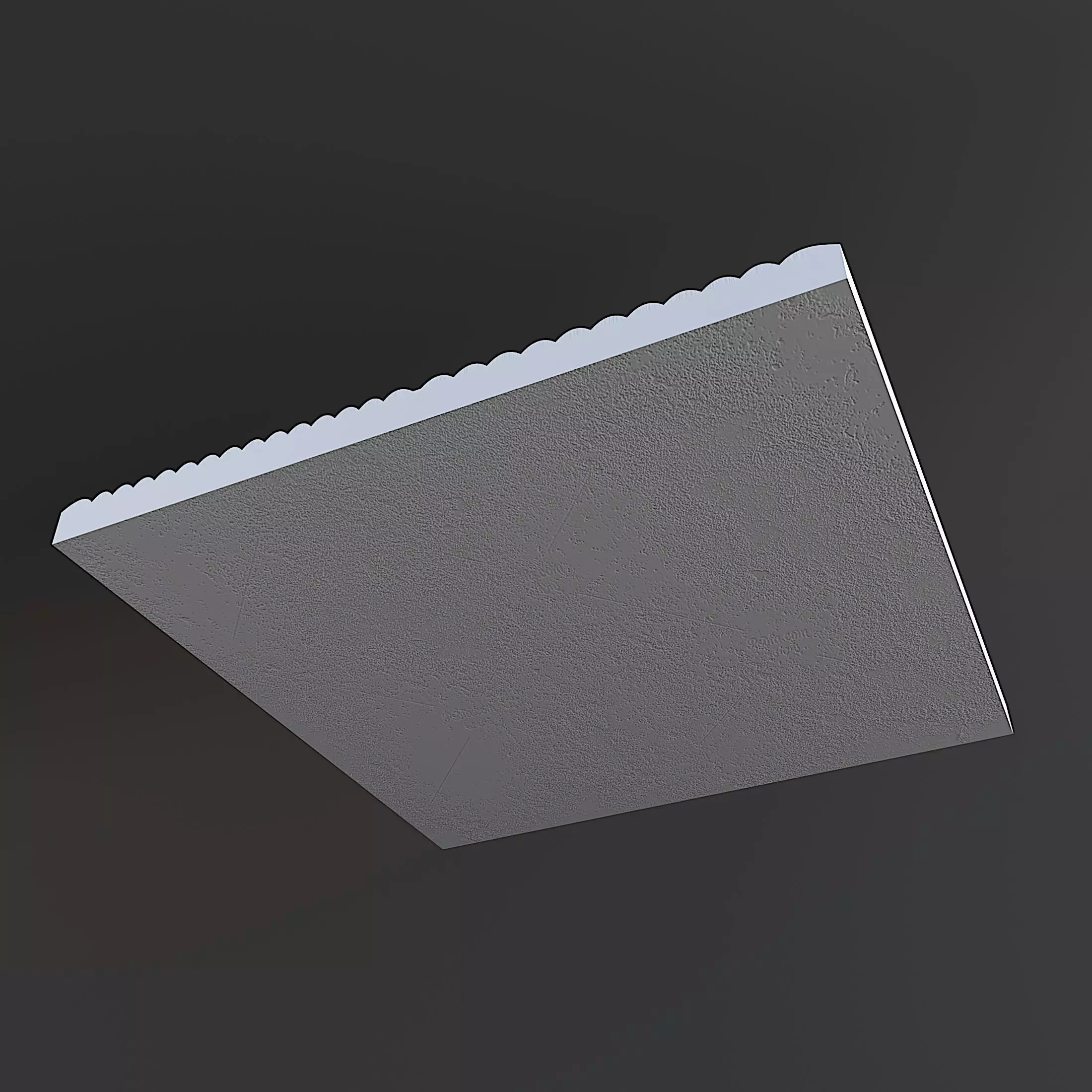    Decorative Wall Panel  002  for cnc and 3dprint 3D print model_3