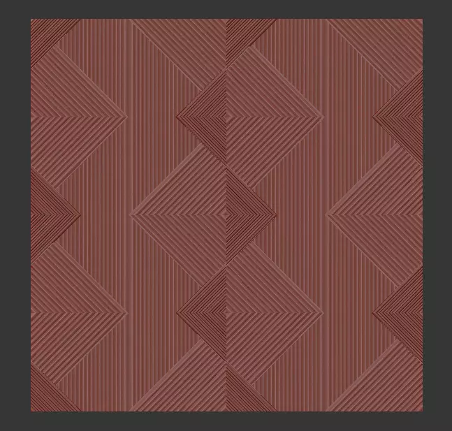    Decorative Wall Panel  002  for cnc and 3dprint 3D print model_11