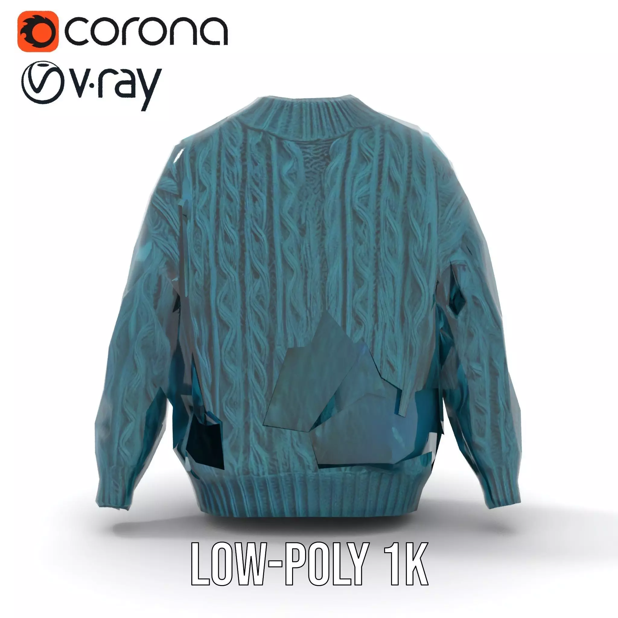 Emerald Cable Sweater model pack Texture_14