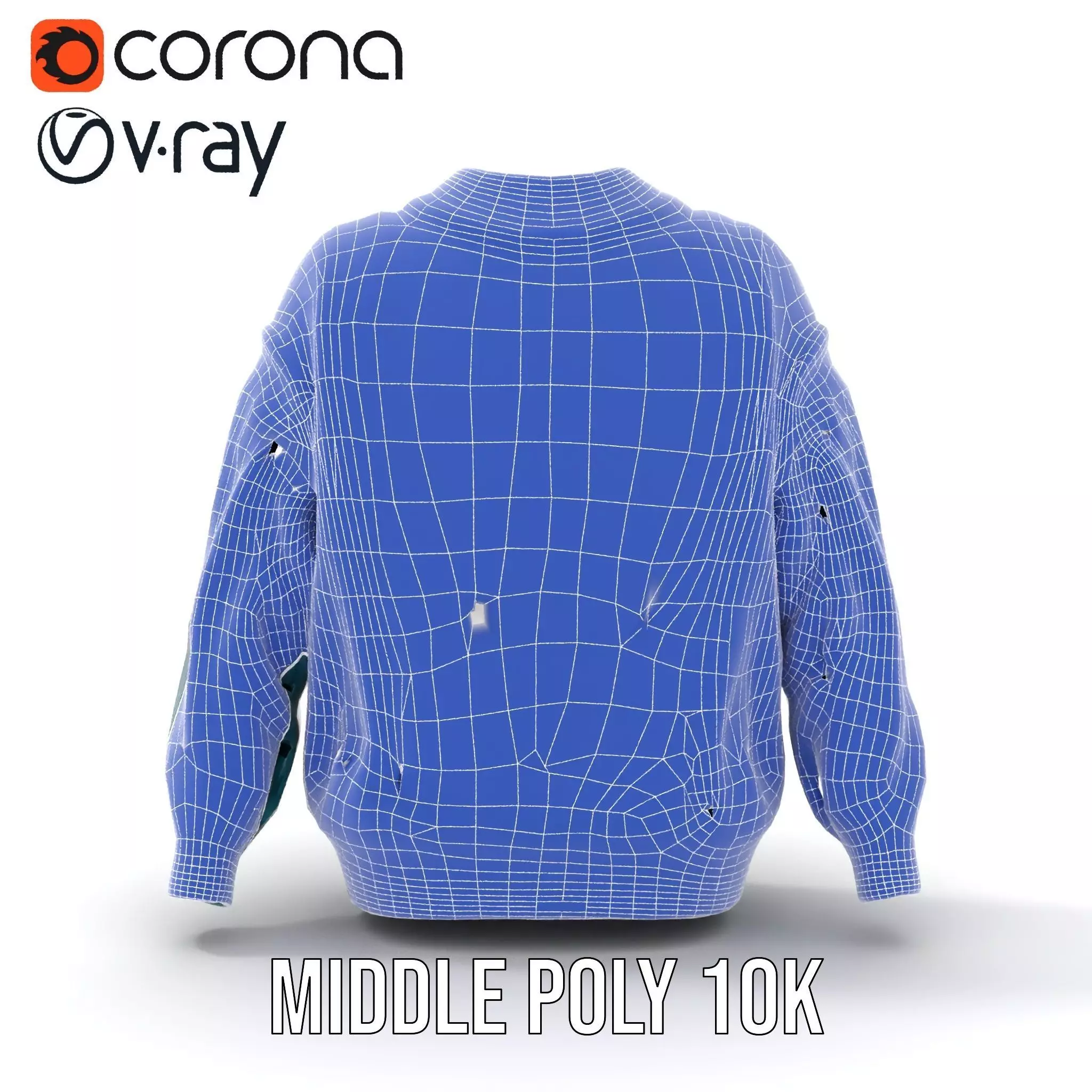 Emerald Cable Sweater model pack Texture_21