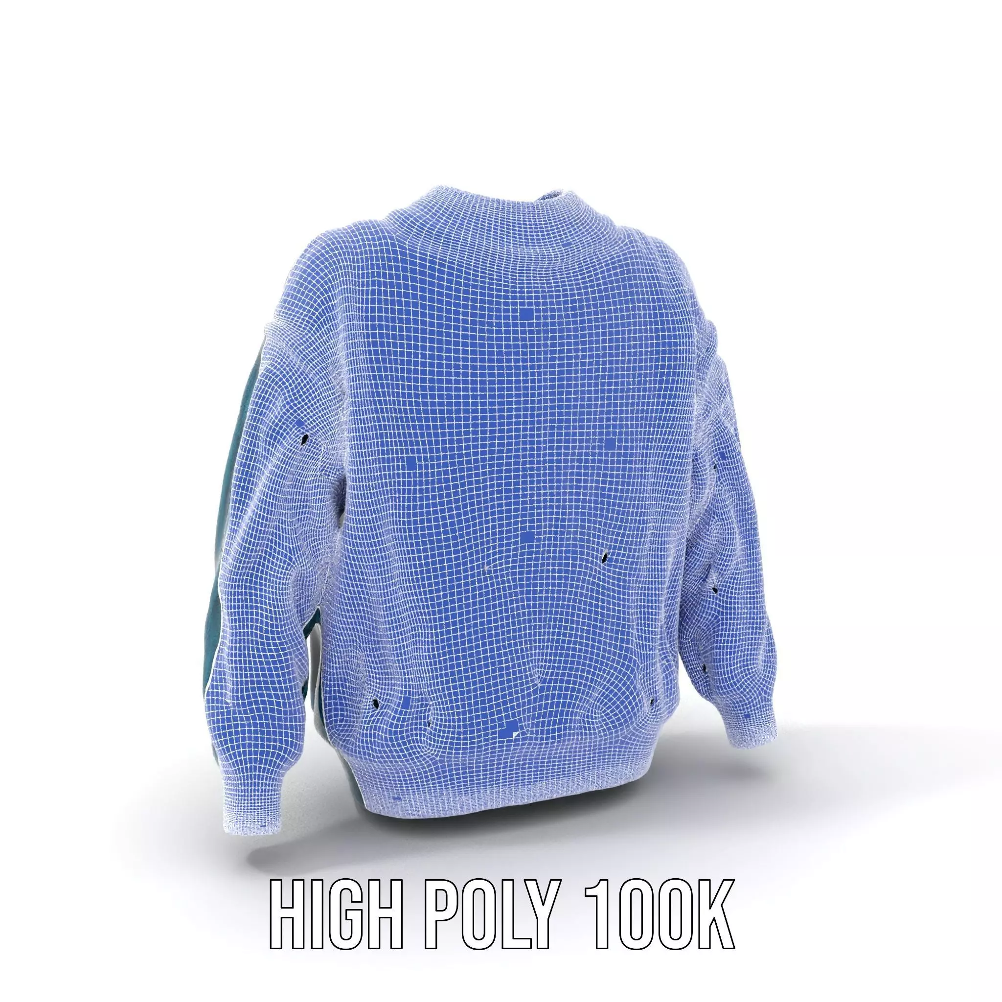Emerald Cable Sweater model pack Texture_4
