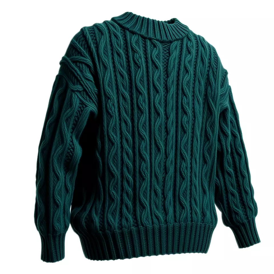 Emerald Cable Sweater model pack Texture_2