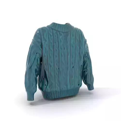 Emerald Cable Sweater model pack Texture